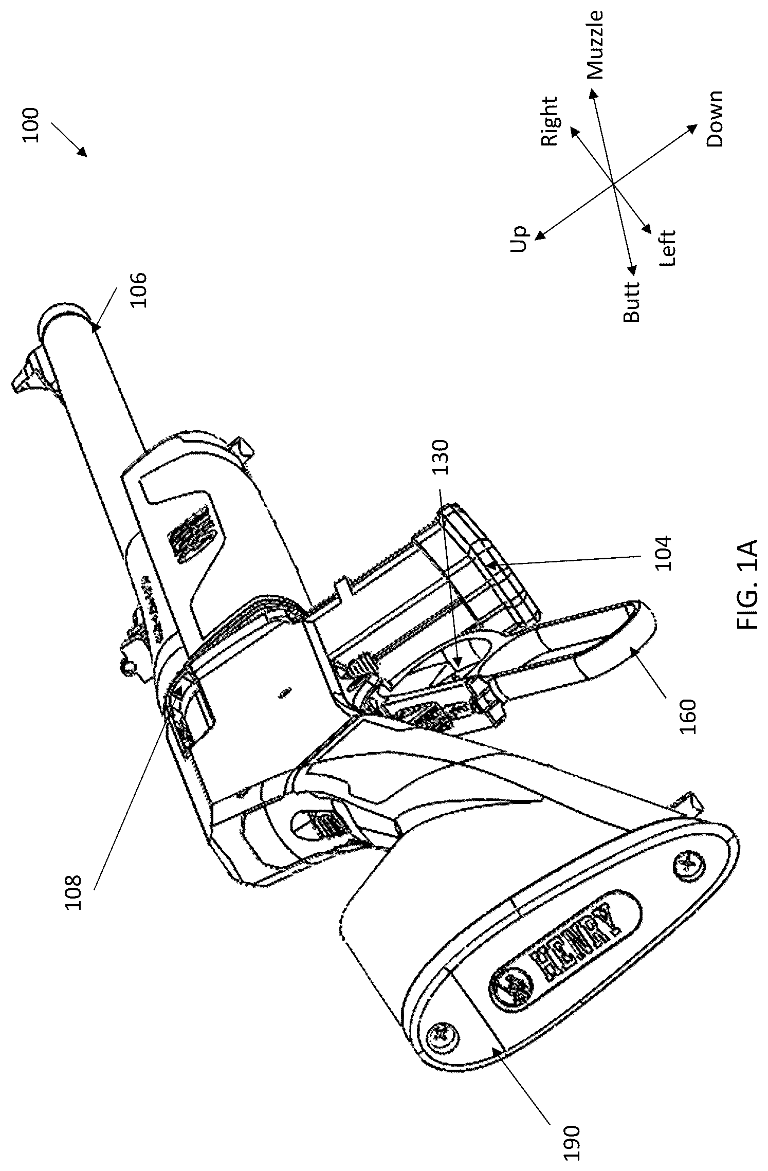Patent US12320599 — Firearm fire control mechanisms and related techniques — Figure 1