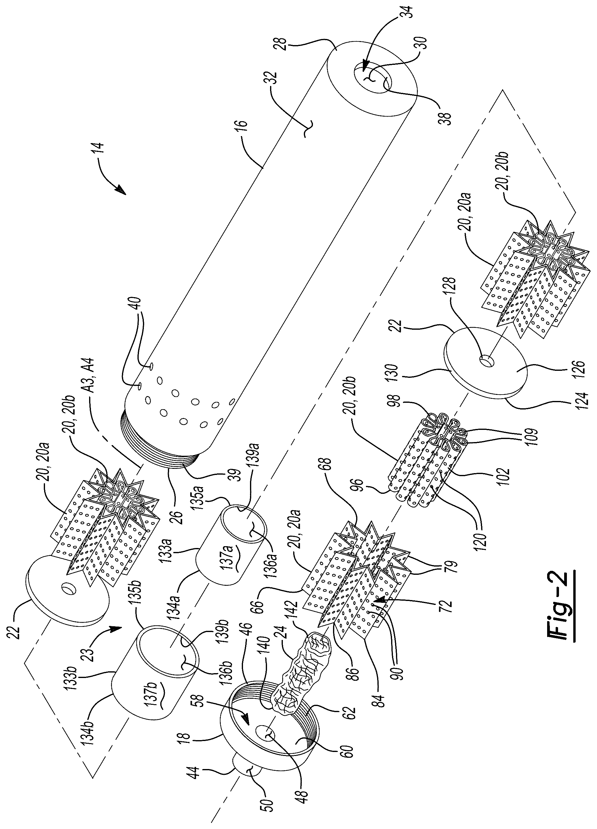 Patent US12320603 Figure 2 – Firearm sound suppressor