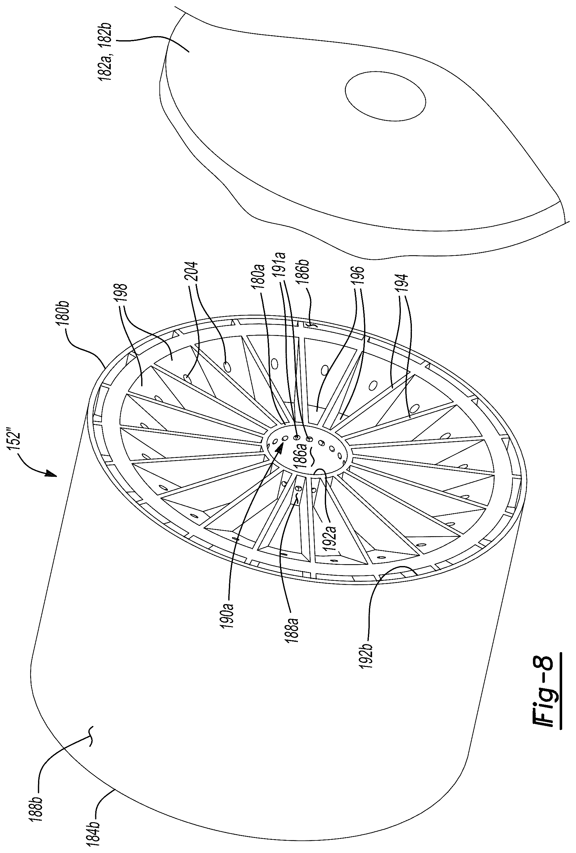 Patent US12320603 Figure 9 – Firearm sound suppressor