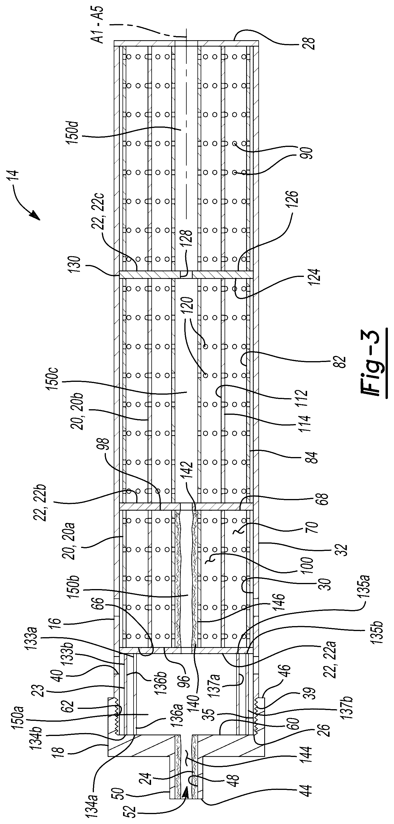 Patent US12320604 Figure 3 – Firearm sound suppressor