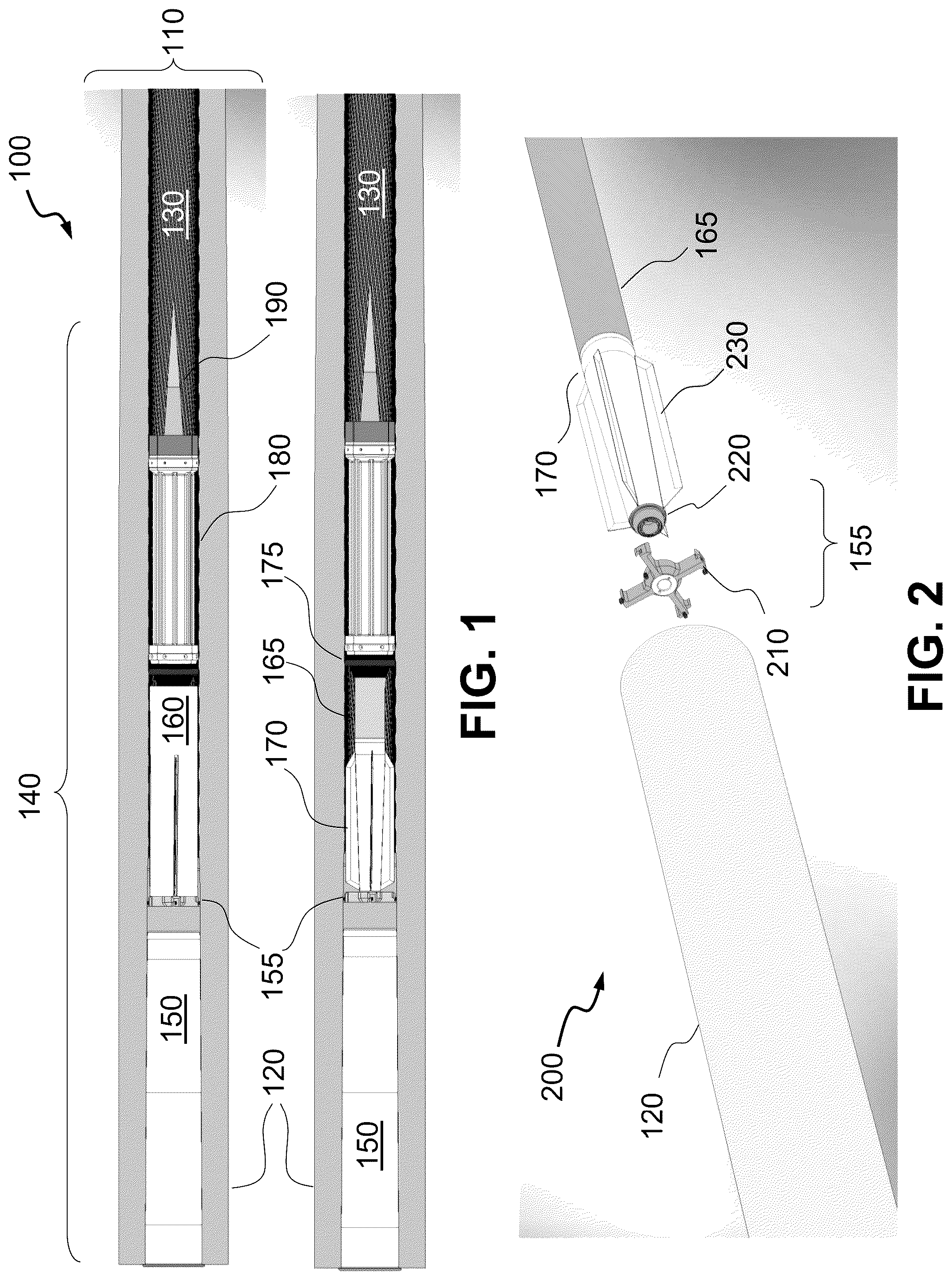 Patent US12320624 — Sacrificial device for sub-caliber munition — Figure 1