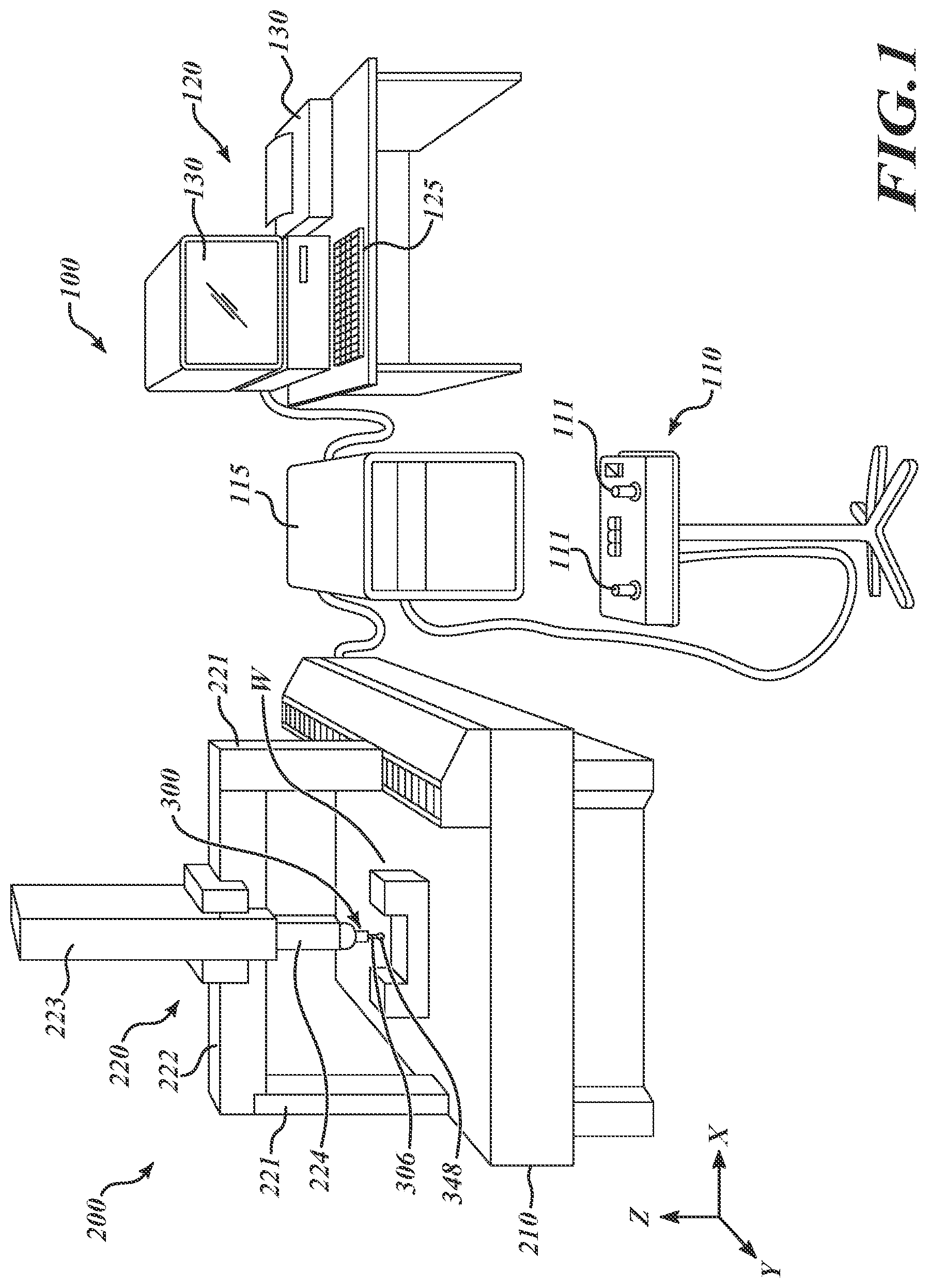 Patent US12320635 — Measuring probe with field generating coil configuration and temperature compensation — Figure 1