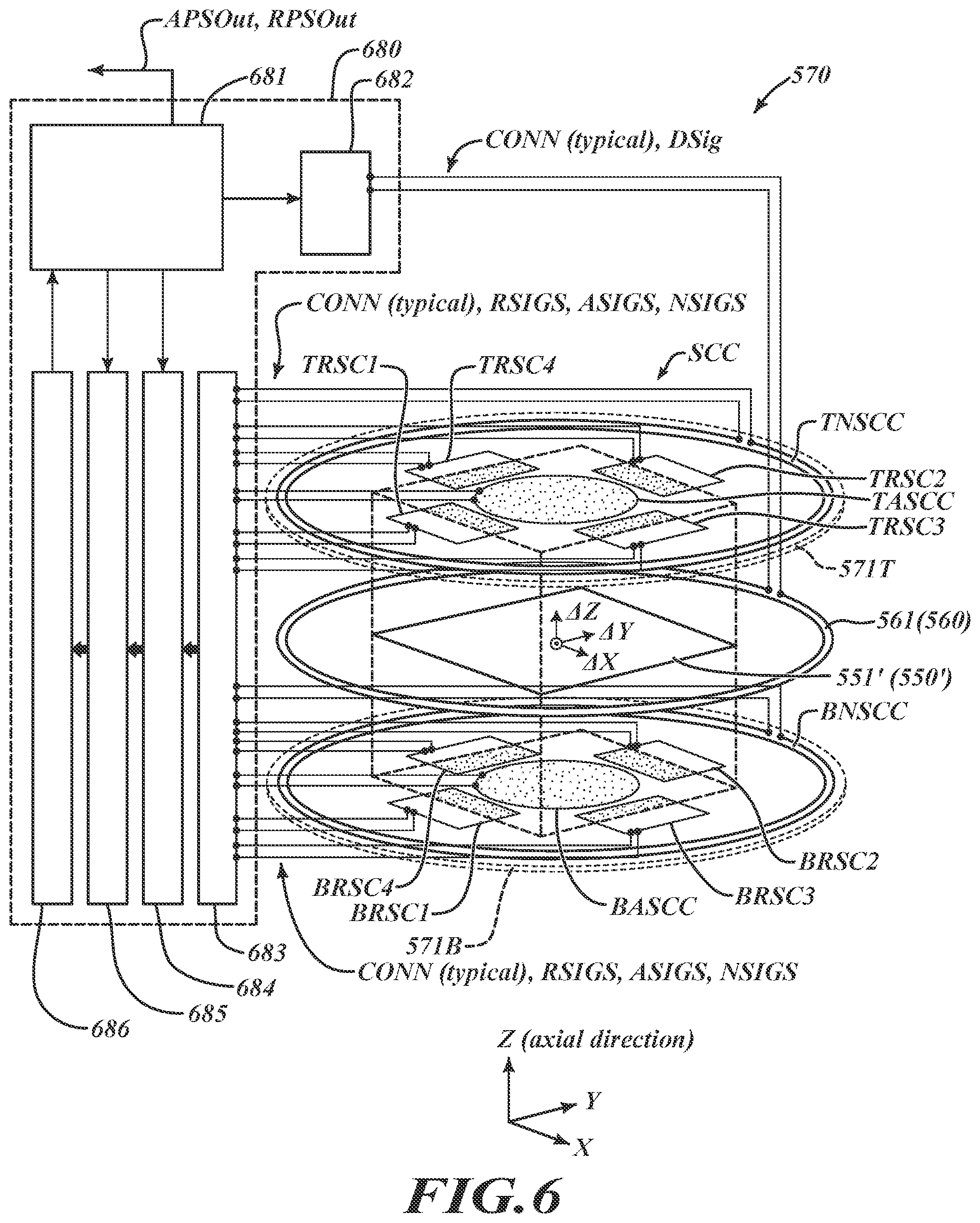 Patent US12320635 Figure 6 – Measuring probe with field generating coil configuration and temperature compensation