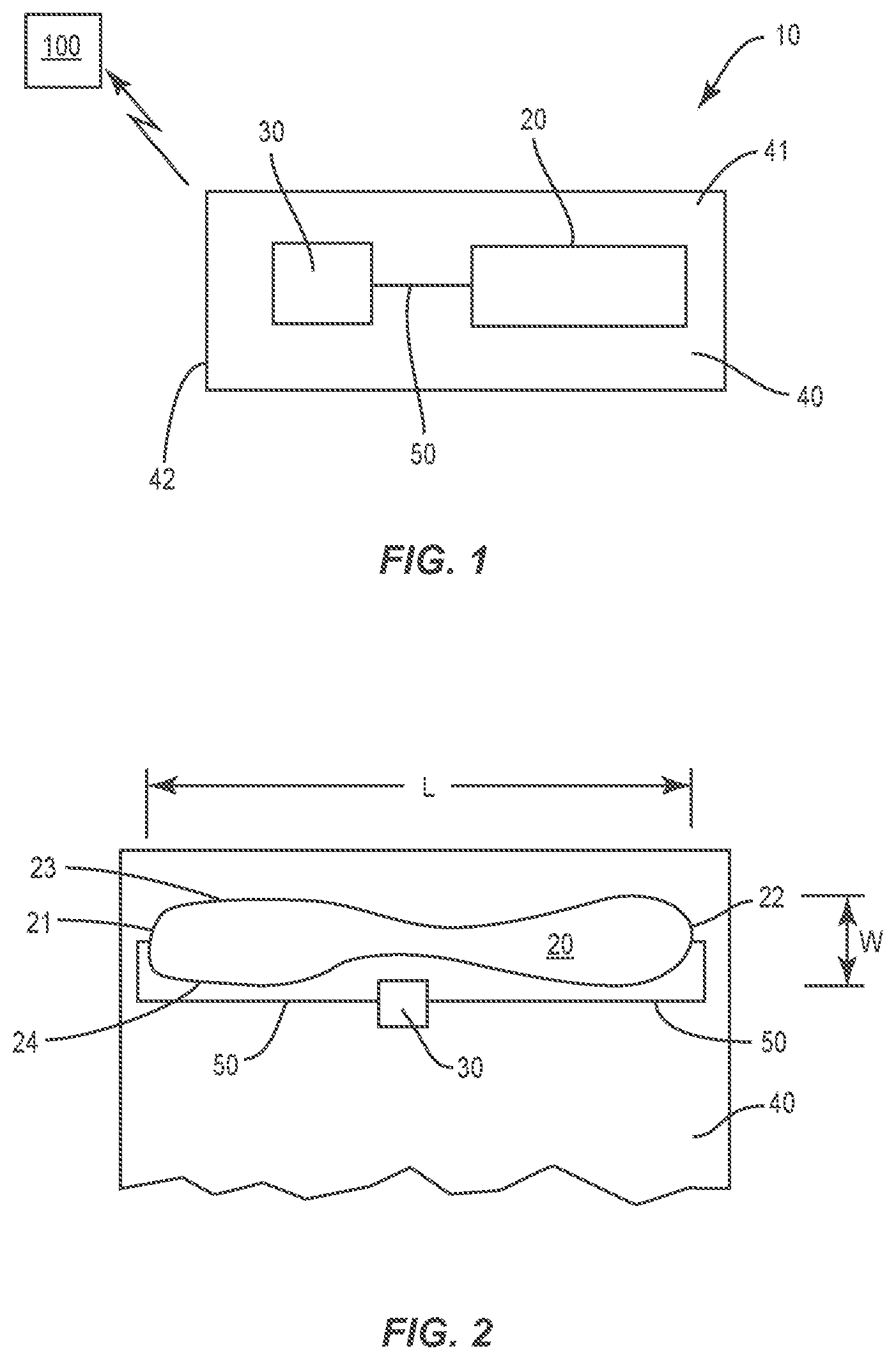 Patent US12320637 — Device and method to monitor a person — Figure 1