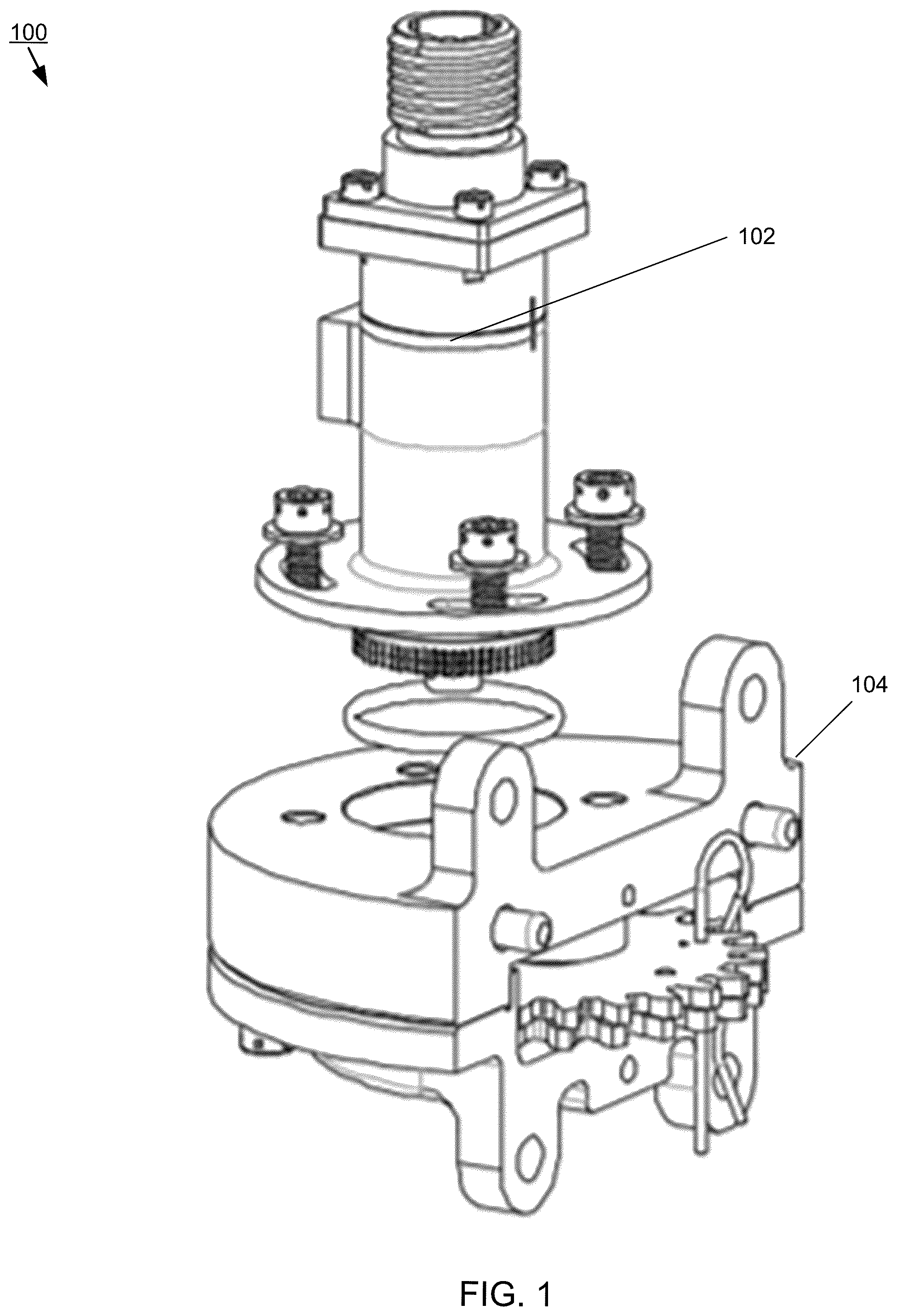 Patent US12320676 — Dual rotary variable differential transducer — Figure 1