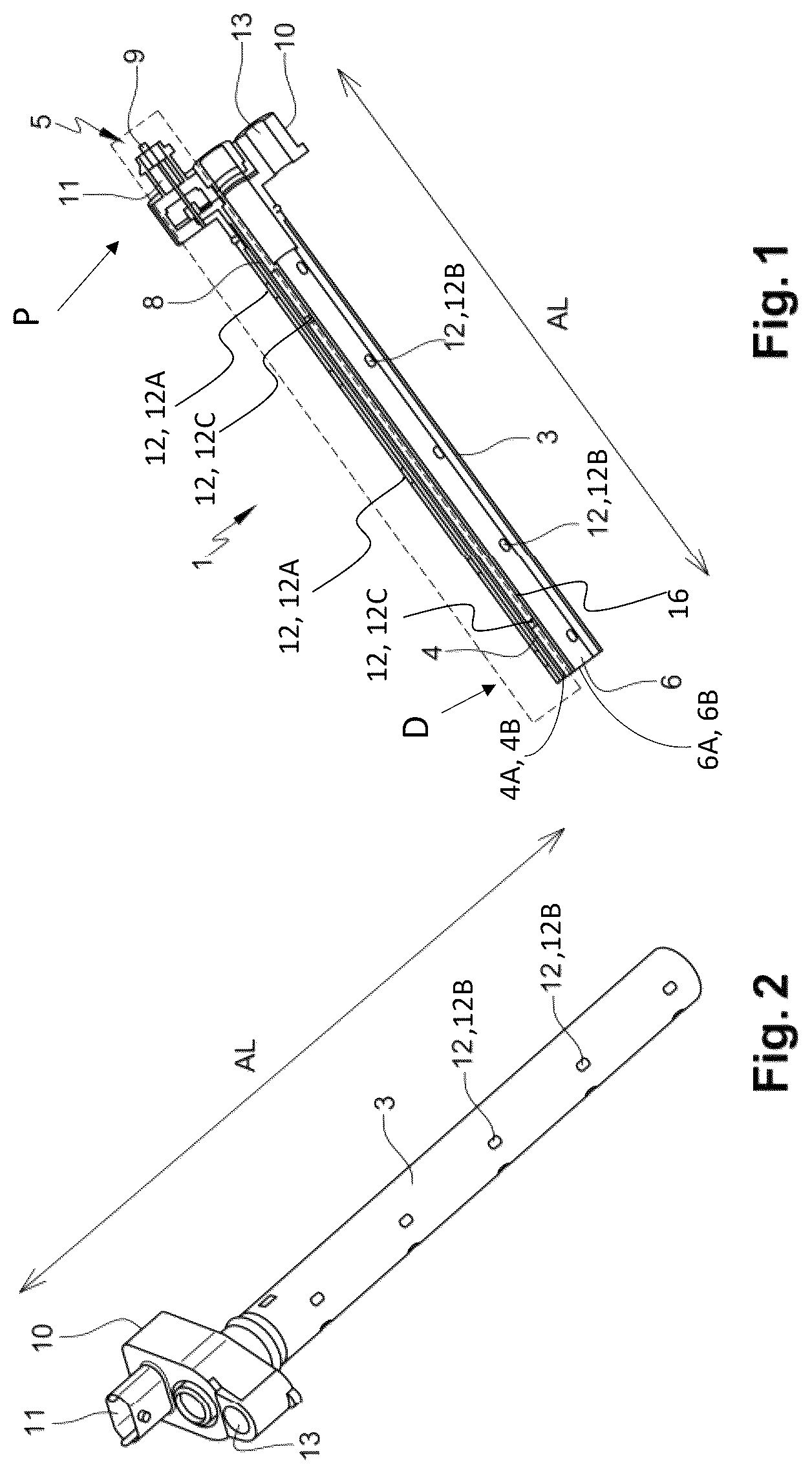 Patent US12320691 — Oil level measuring device — Figure 1