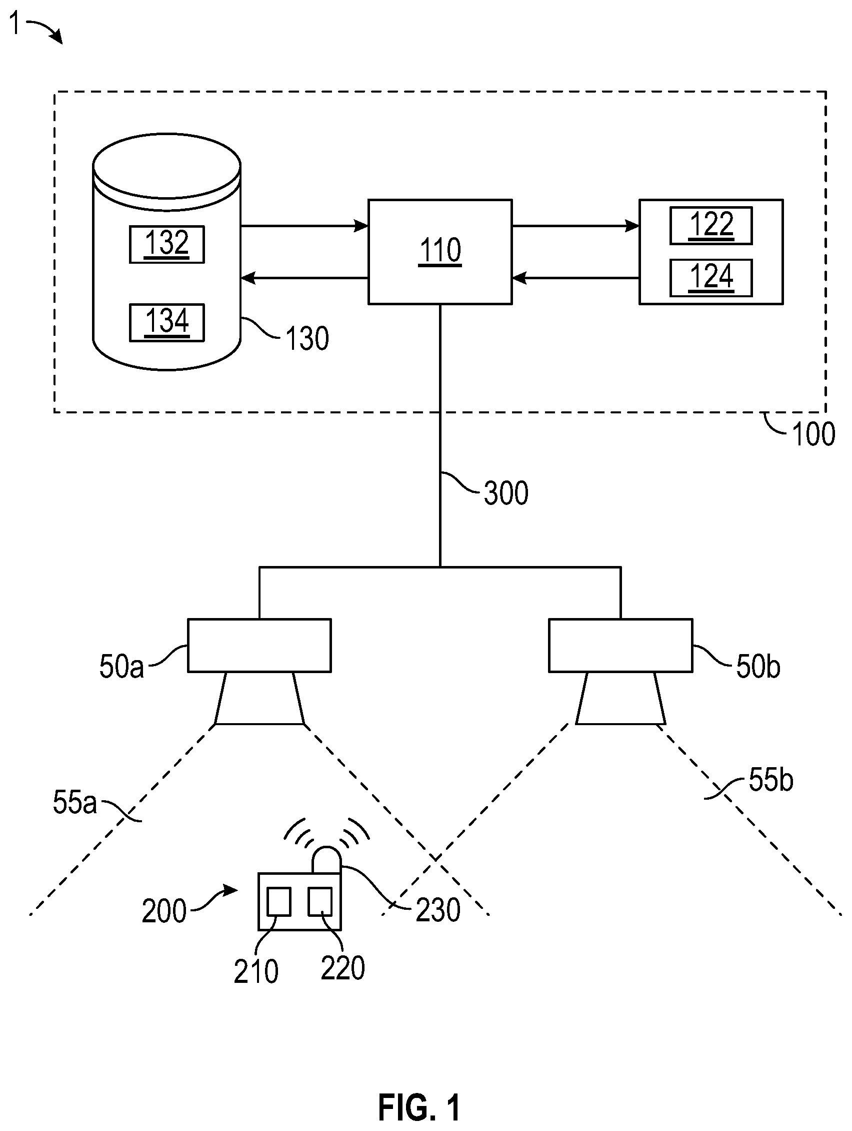 Patent US12320717 — Monitoring system — Figure 1