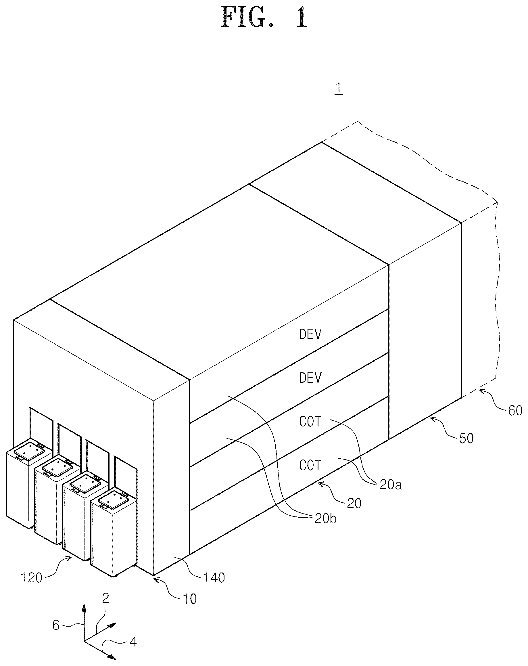 Patent US12320735 Figure 1 – Bubble measurement unit, substrate treating apparatus including the same, and bubble measurement method