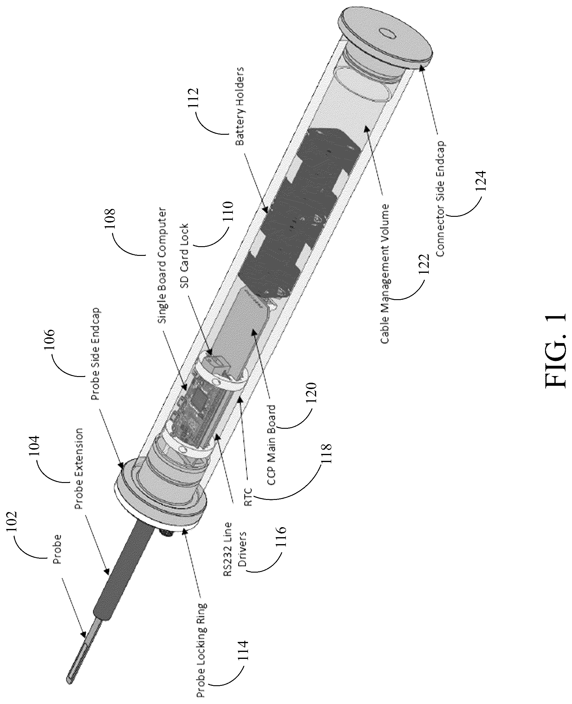 Patent US12320736 — Self-contained conductivity concentration profiling system — Figure 1