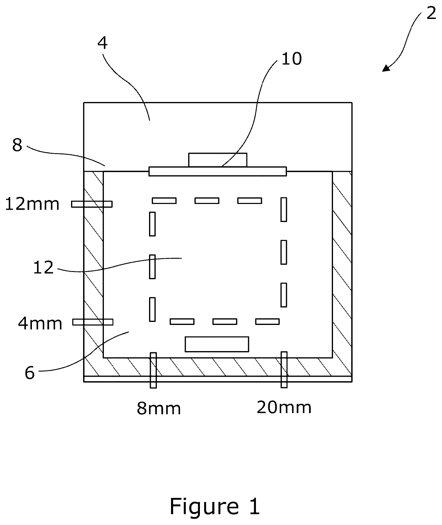 Patent US12320737 Figure 1 – Membrane permeation device and corresponding method