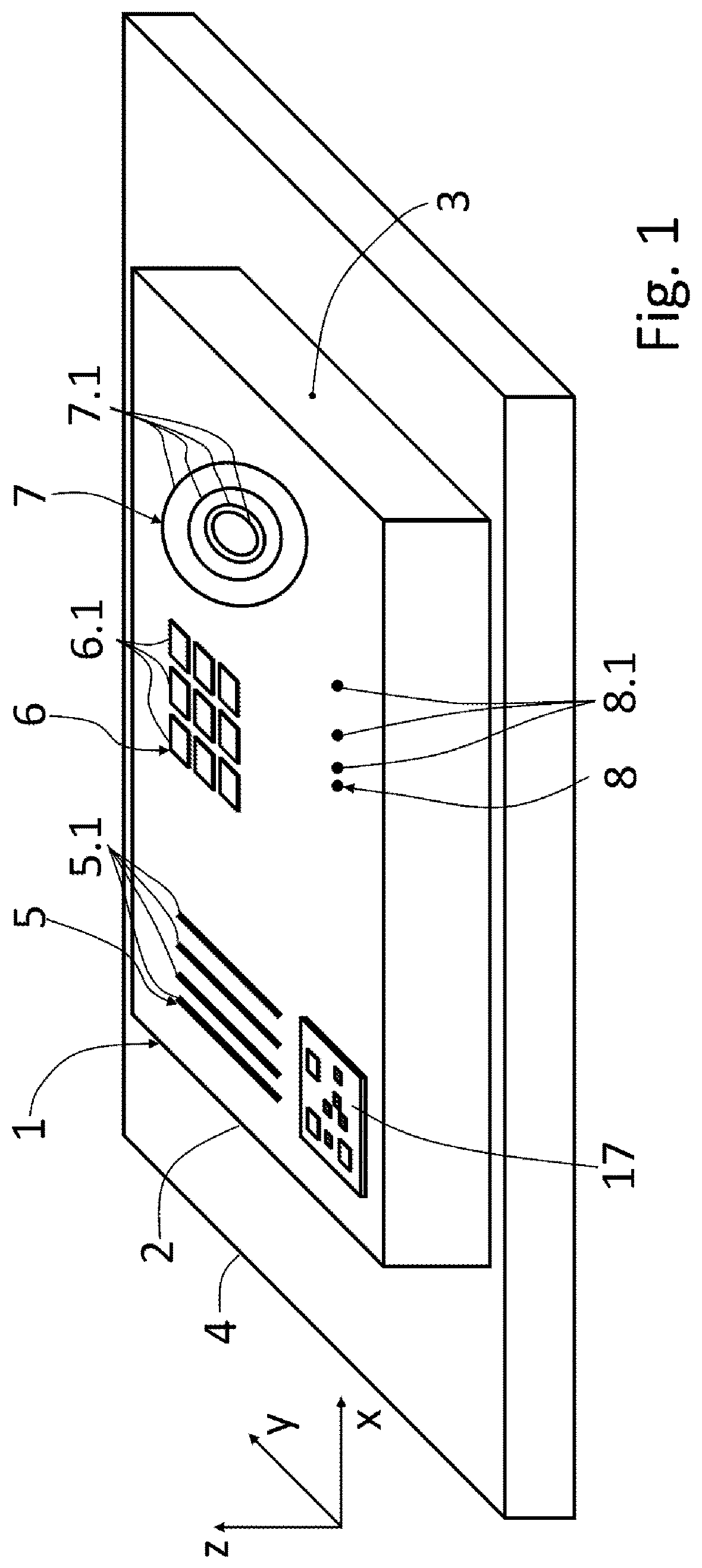 Patent US12320744 — Reference sample for a microscope, methods and uses — Figure 1