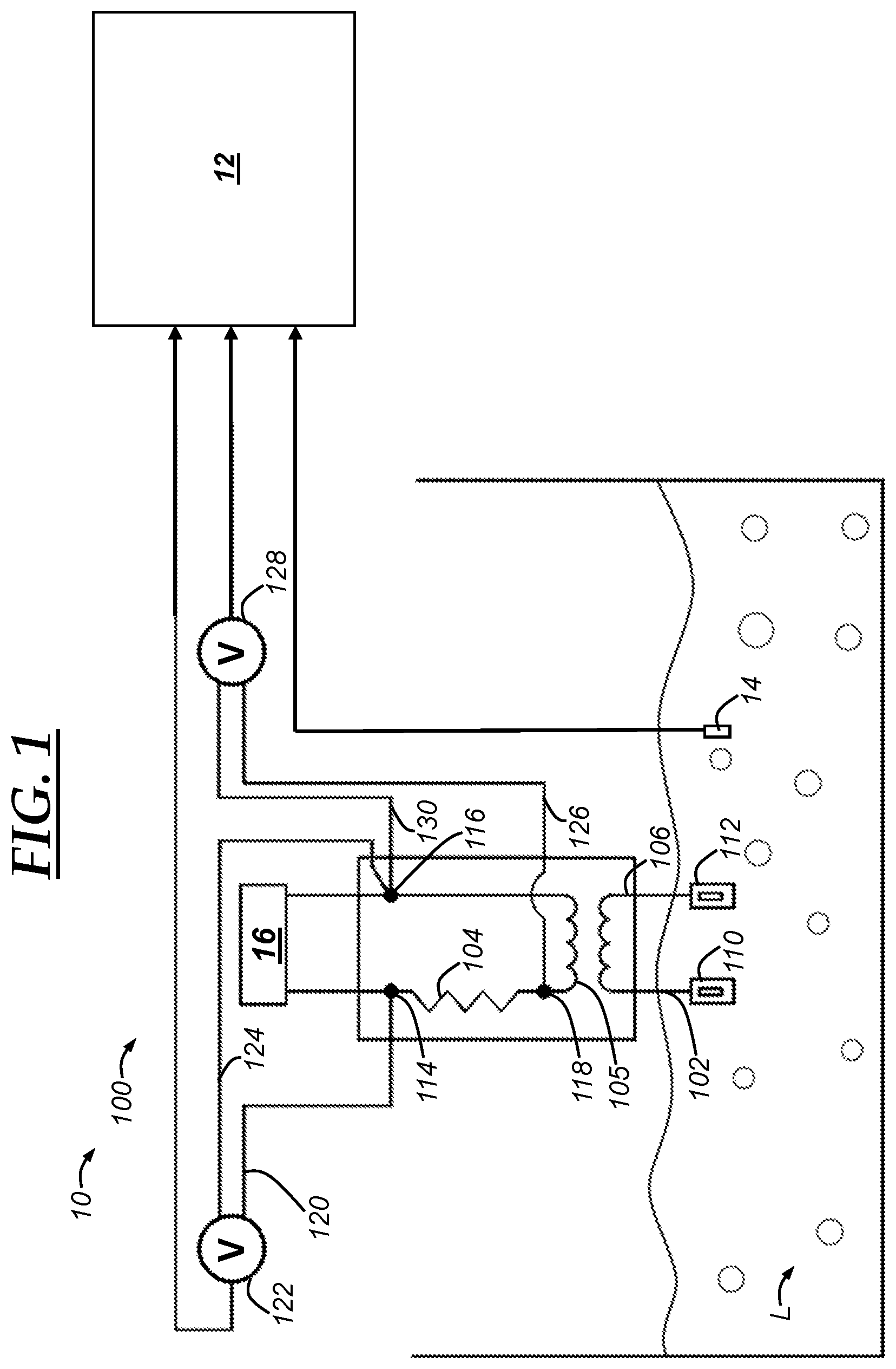 Patent US12320767 Figure 1 – Gas volume fraction measurement and calibration