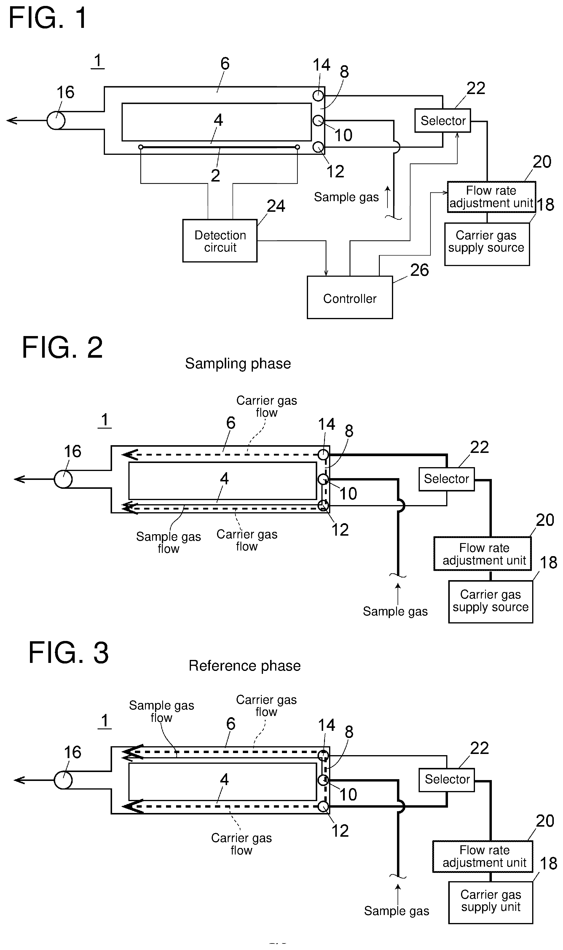 Patent US12320789 — Thermal conductivity detector — Figure 1
