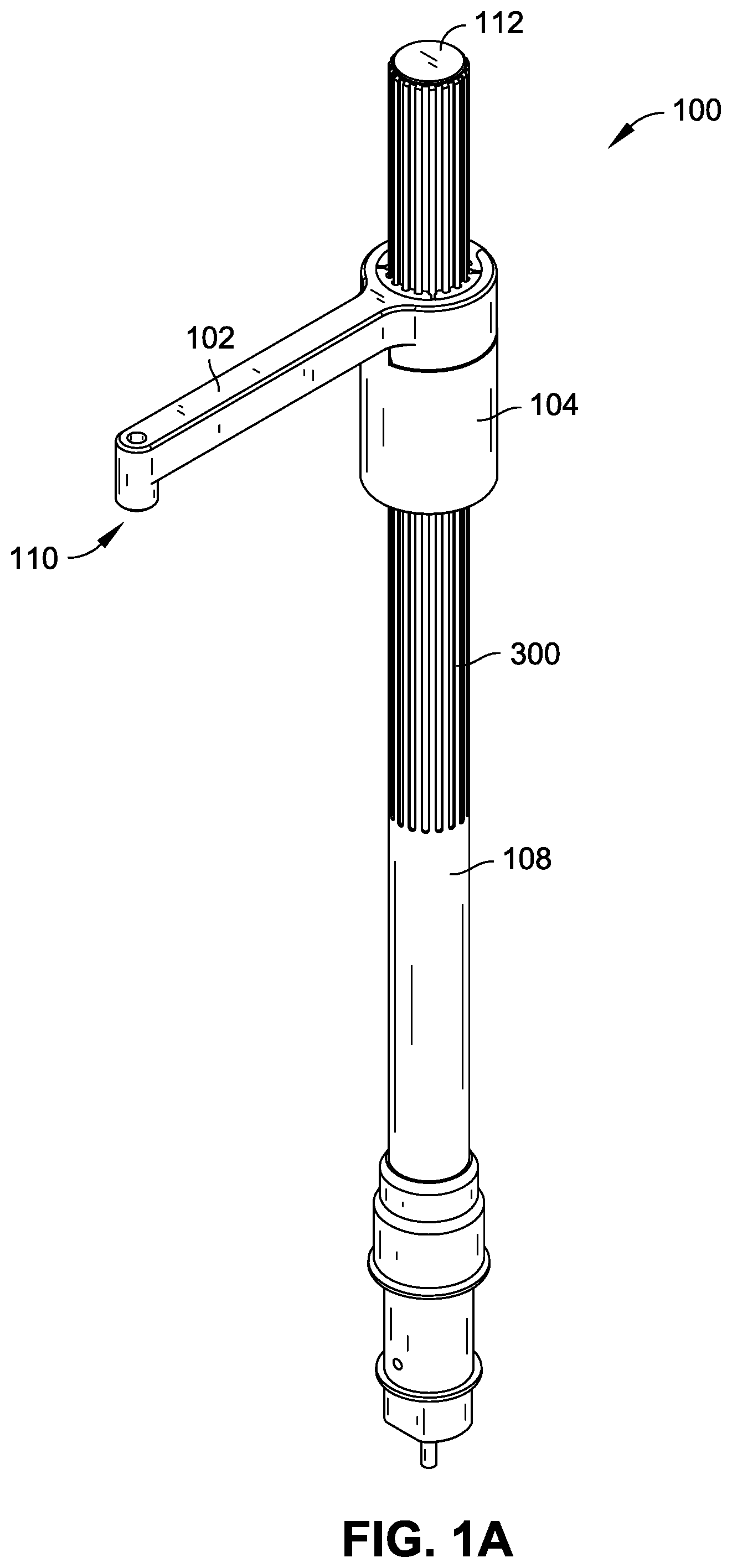 Patent US12320821 — Autosampler system with automated sample container cover removal and sample probe positioning — Figure 1