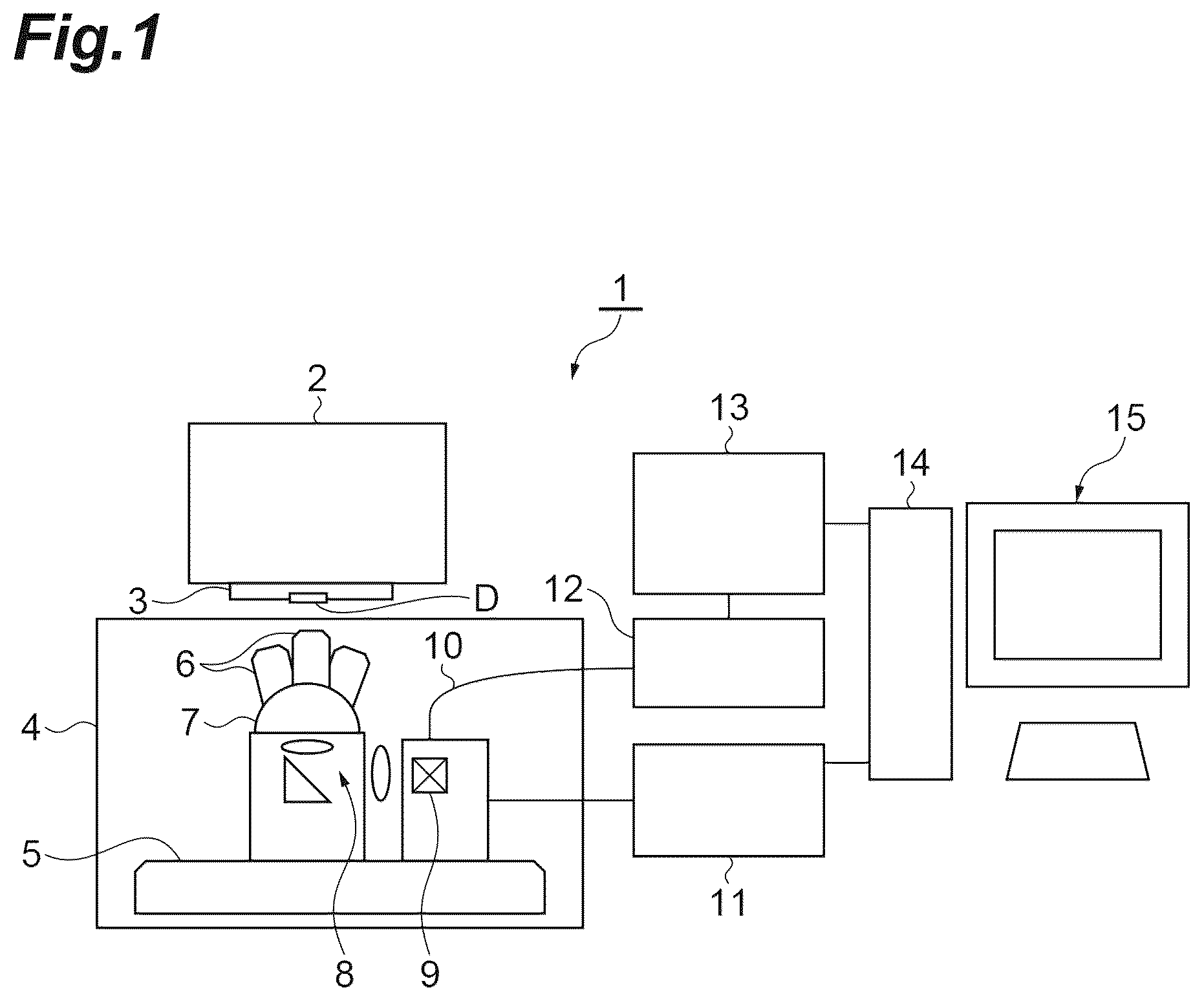 Patent US12320842 — Inspection device for a semiconductor device — Figure 1