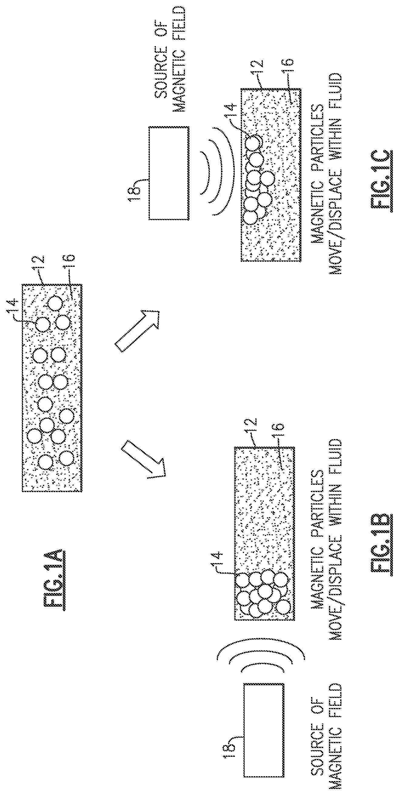Patent US12320868 Figure 1 – Magnetic field measurement using container with particle