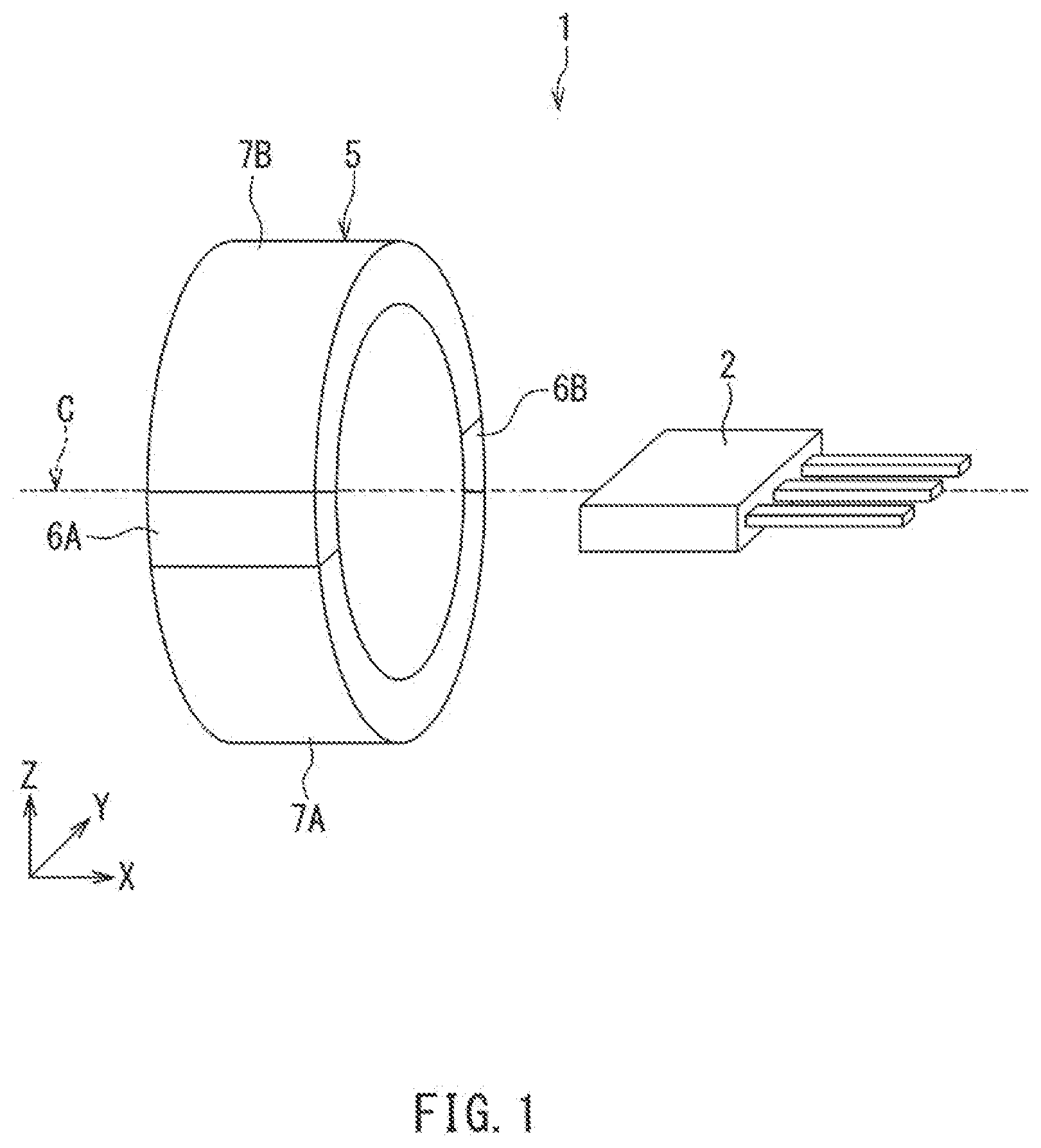 Patent US12320872 — Magnetic sensor and magnetic sensor system — Figure 1