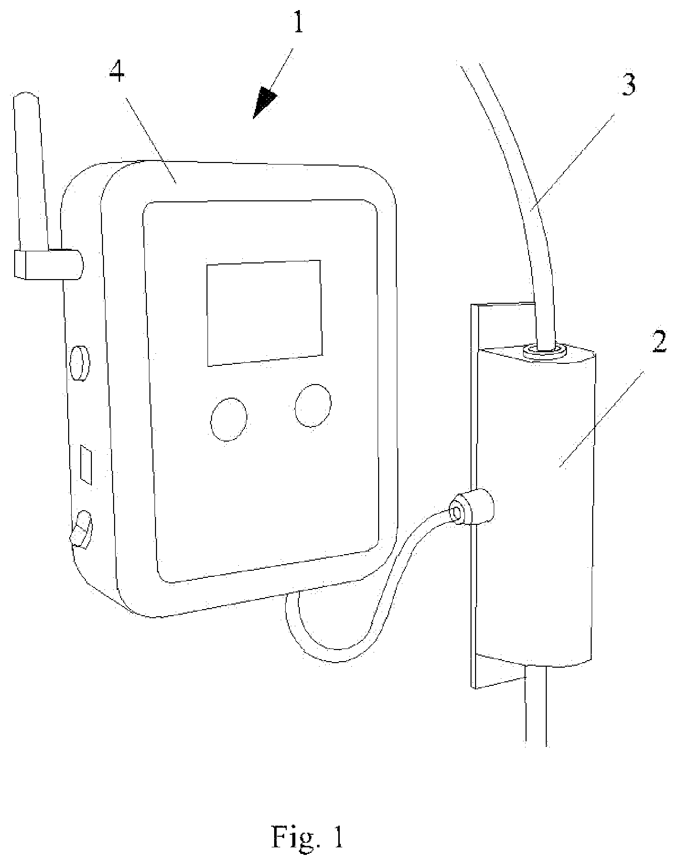 Patent US12320884 — Self-calibration system and procedure for autonomous loop and ground impedance measuring devices — Figure 1