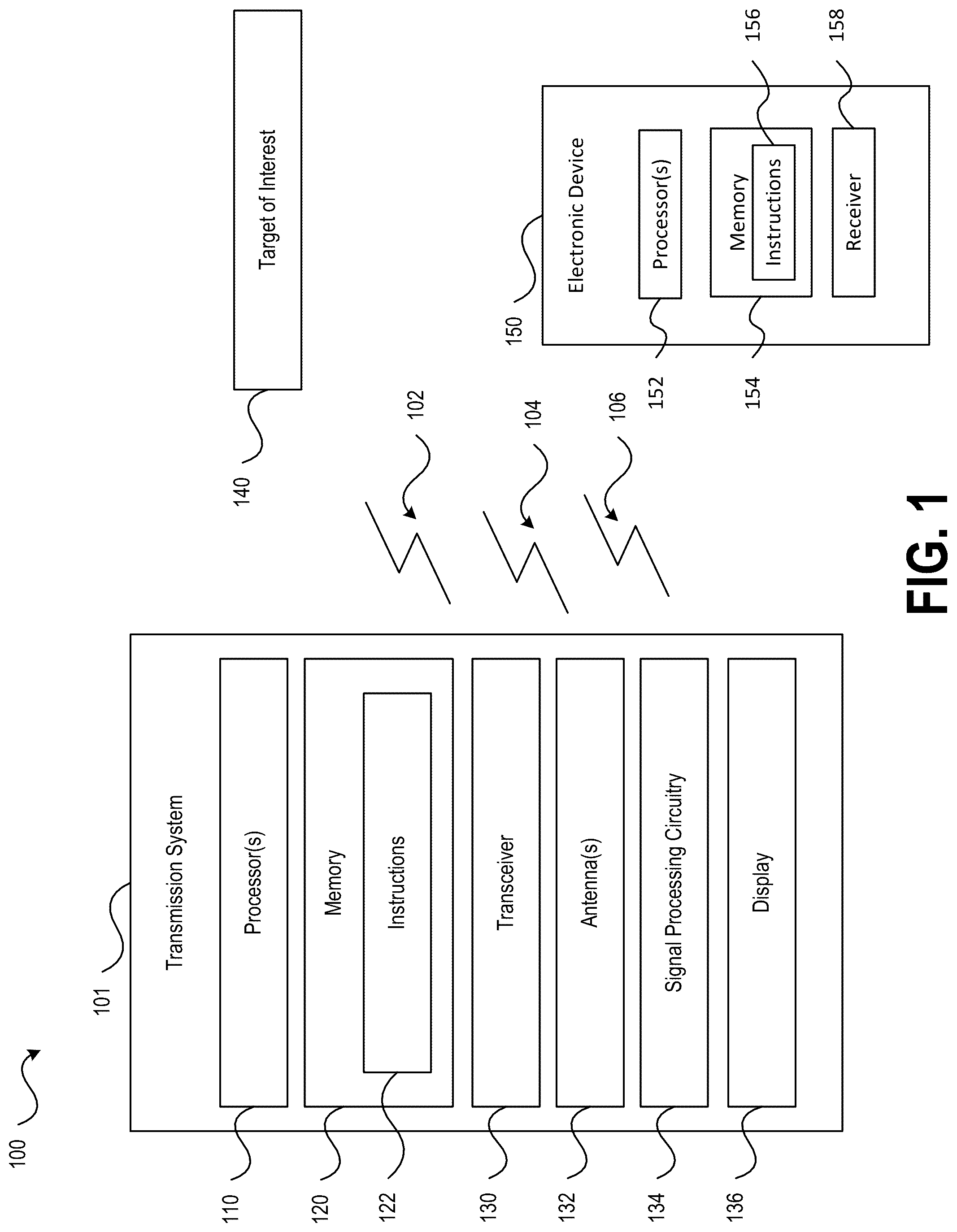 Patent US12320885 — Physical waveform optimization for multiple-beam multifunction digital arrays — Figure 1