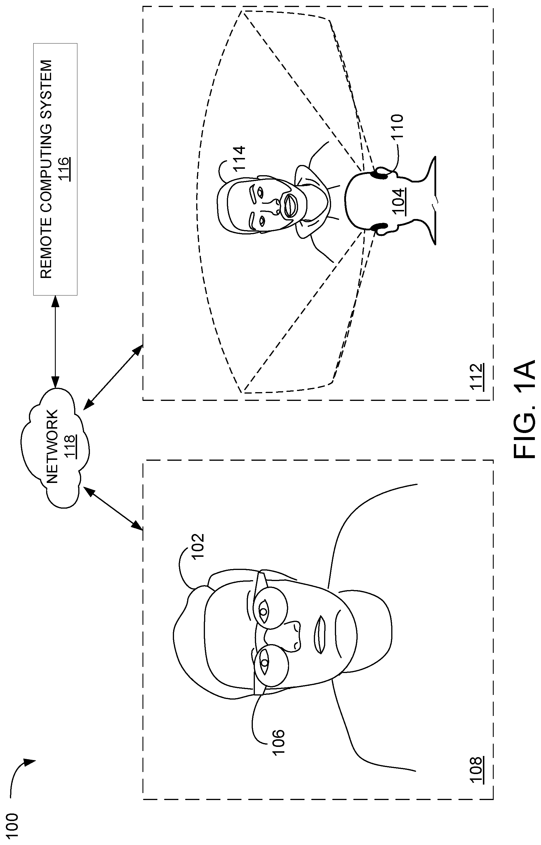 Patent US12320888 Figure 1 – Controlling computer-generated facial expressions
