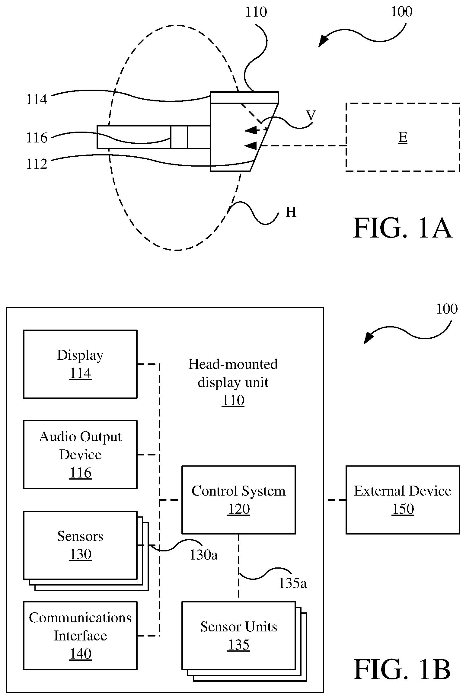 Patent US12320977 — Display system — Figure 1