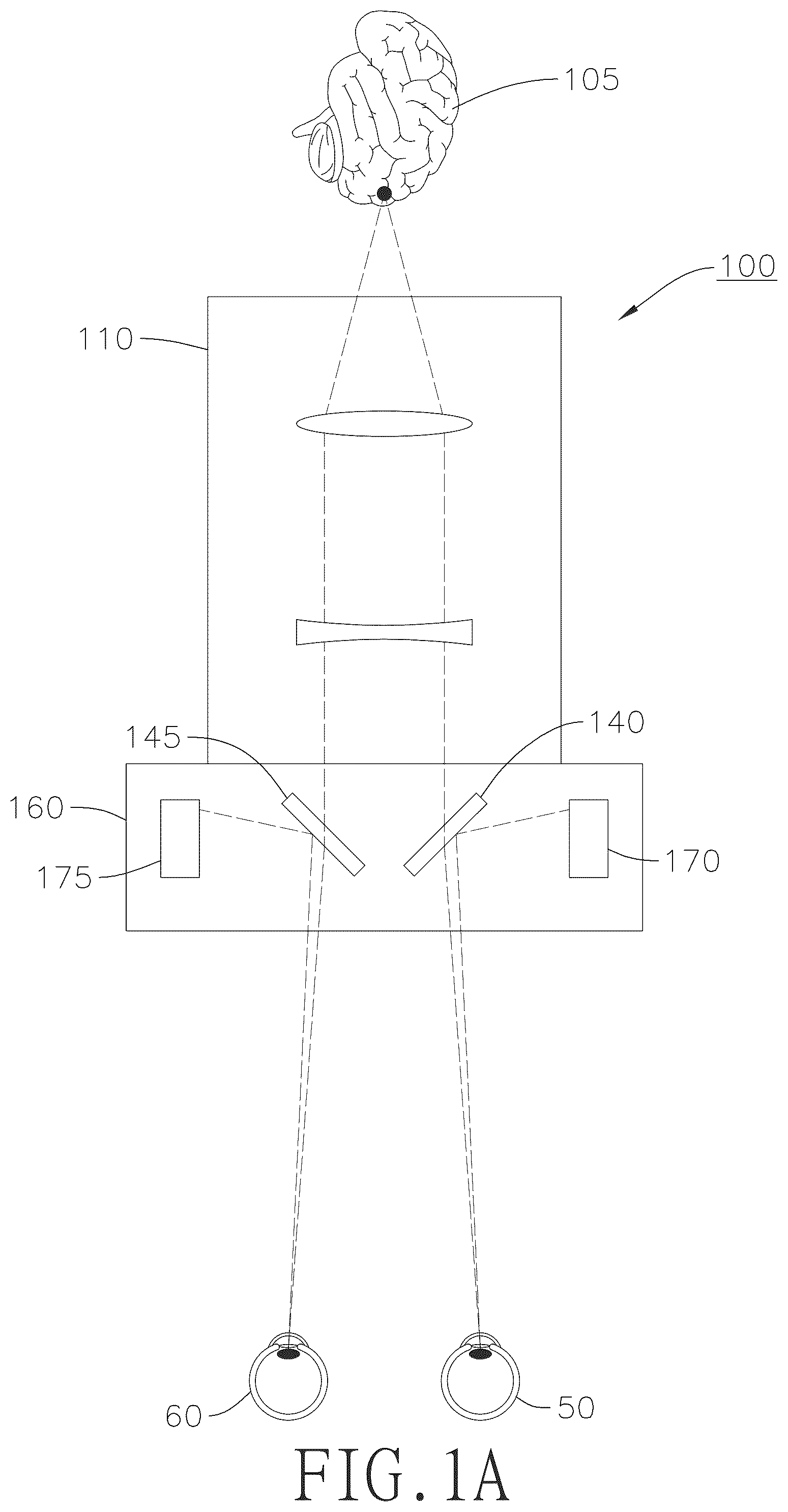 Patent US12320984 — Head wearable virtual image module for superimposing virtual image on real-time image — Figure 1
