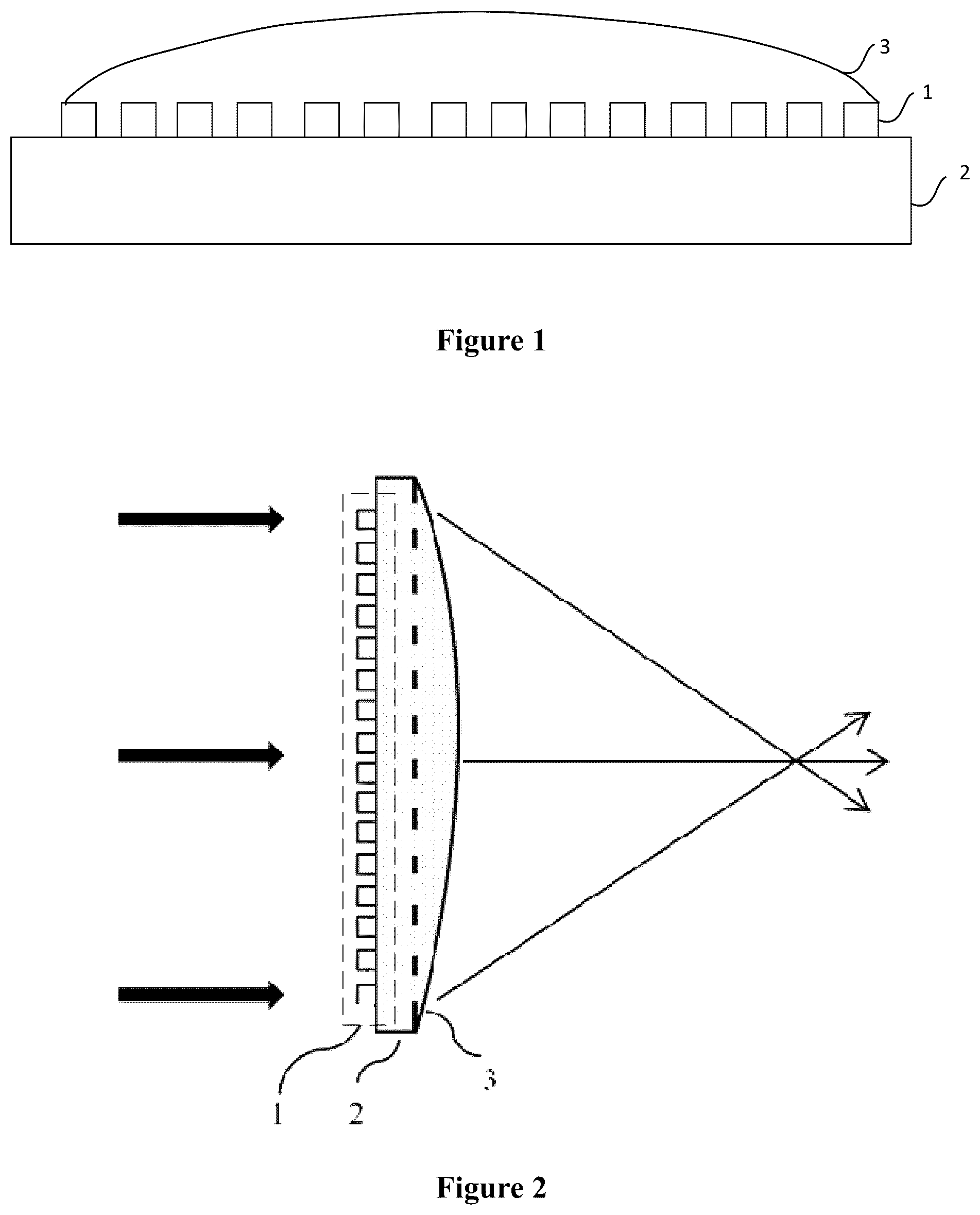 Patent US12320991 — Composite lens and manufacturing method therefor, and infrared detector — Figure 1