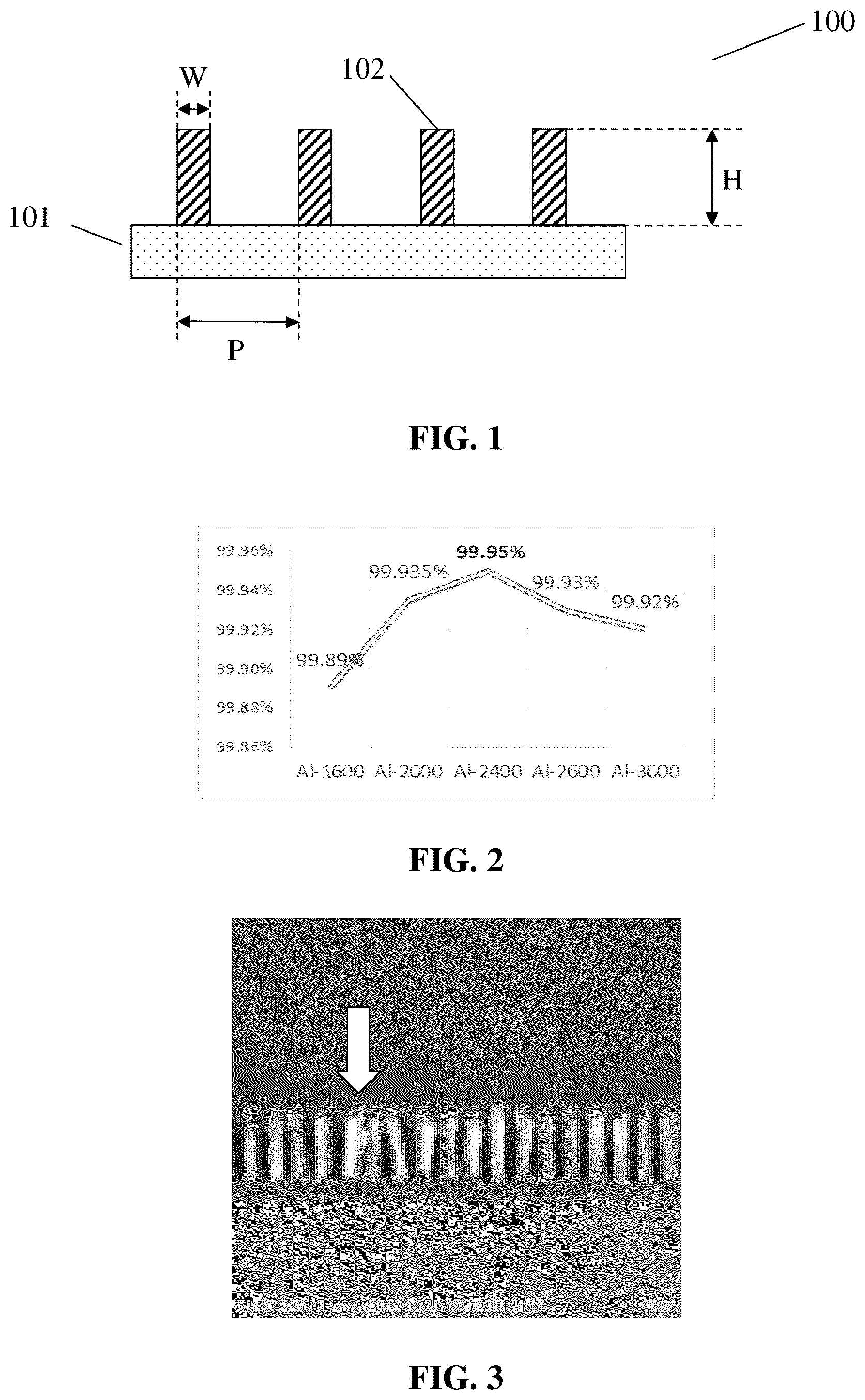 Patent US12321002 — Polarizer, electronic device and method of preparing polarizer — Figure 1