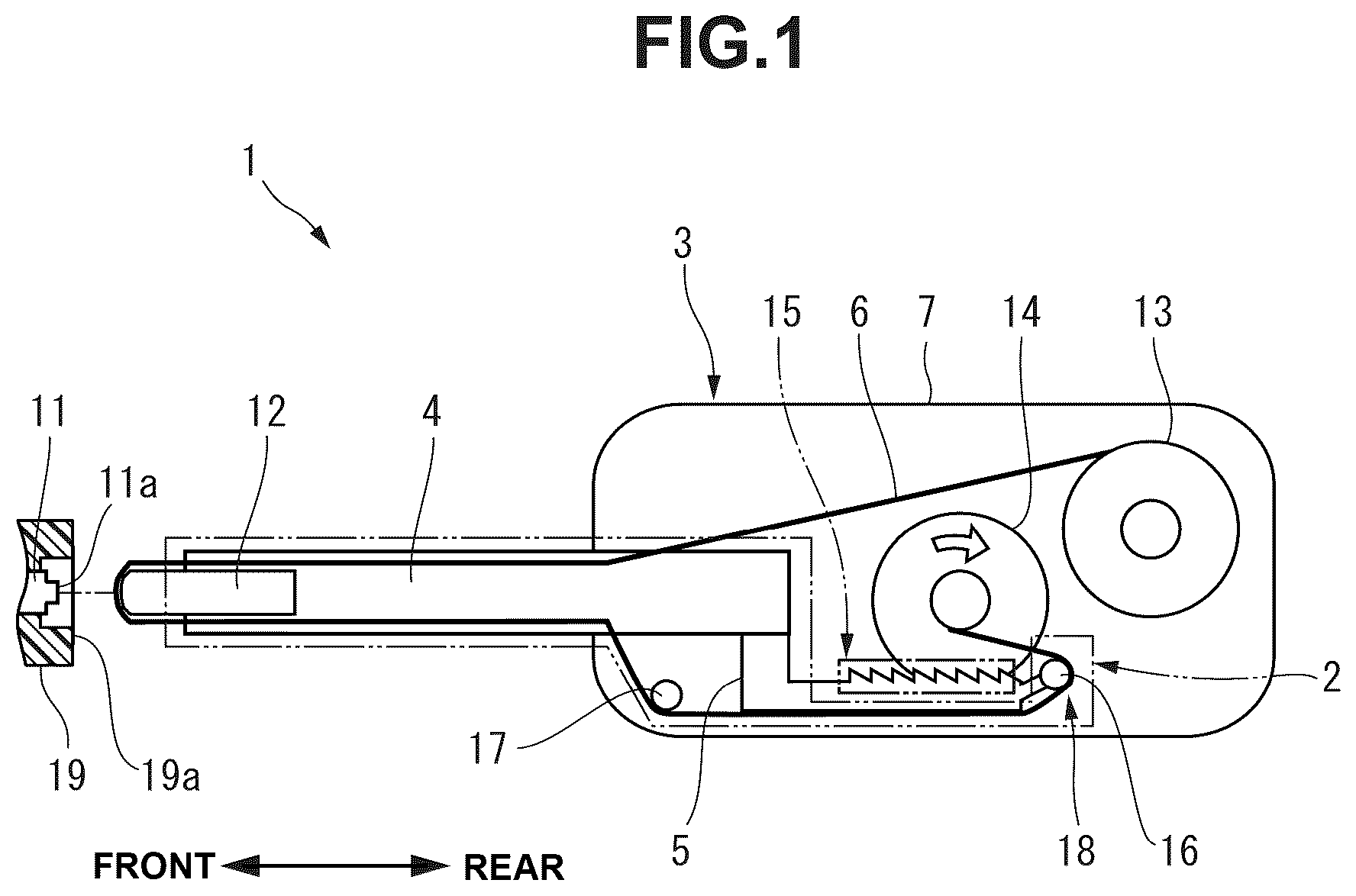 Patent US12321020 — Optical connector cleaning tool — Figure 1