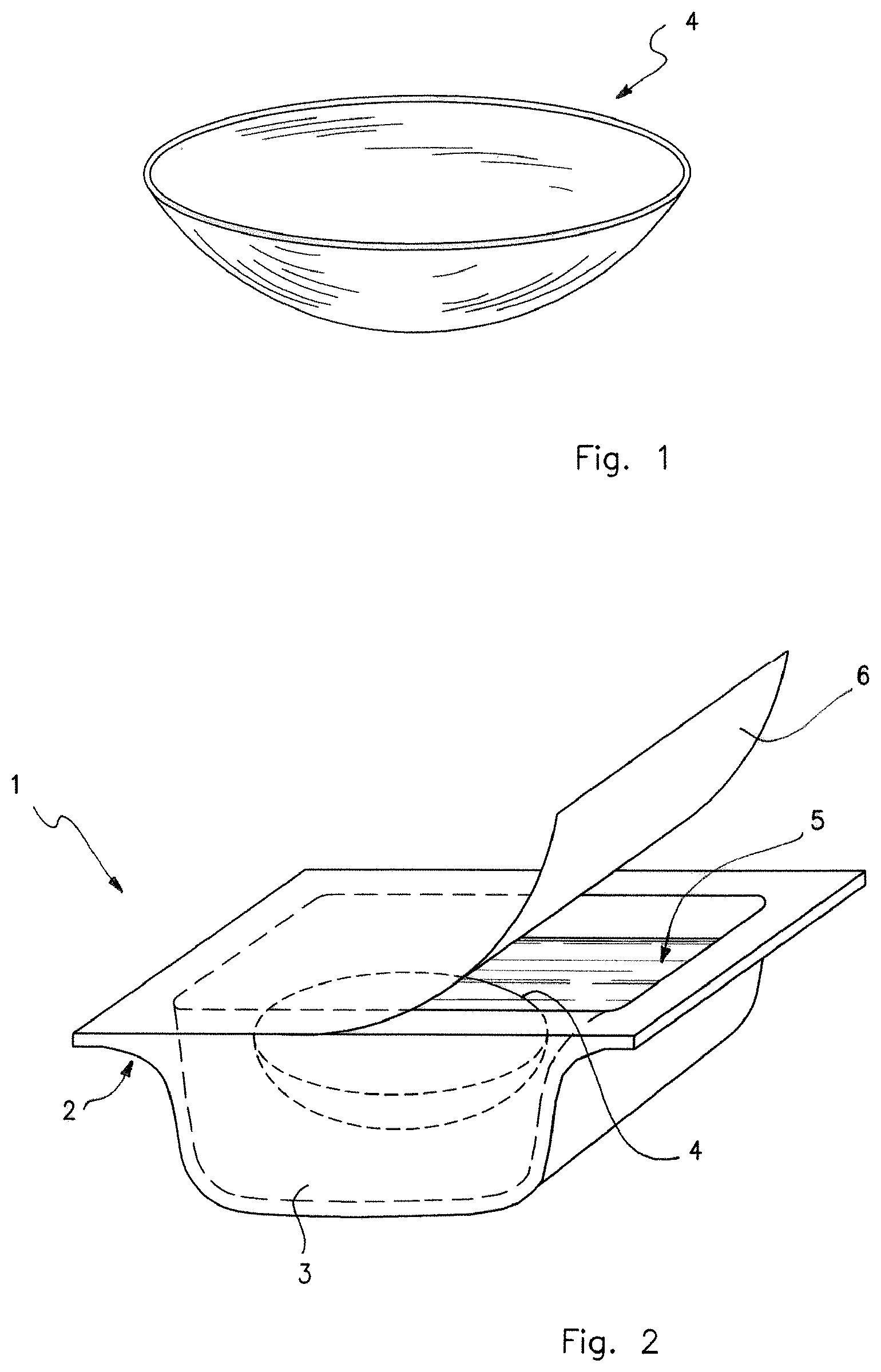 Patent US12321043 — Soft contact lens and a packaging comprising such a soft contact lens — Figure 1
