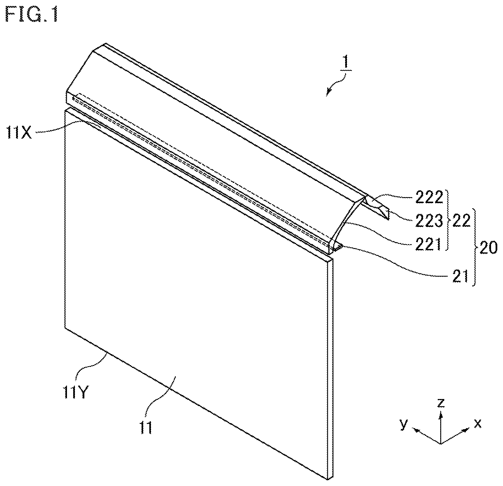 Patent US12321065 — Liquid crystal display element — Figure 1