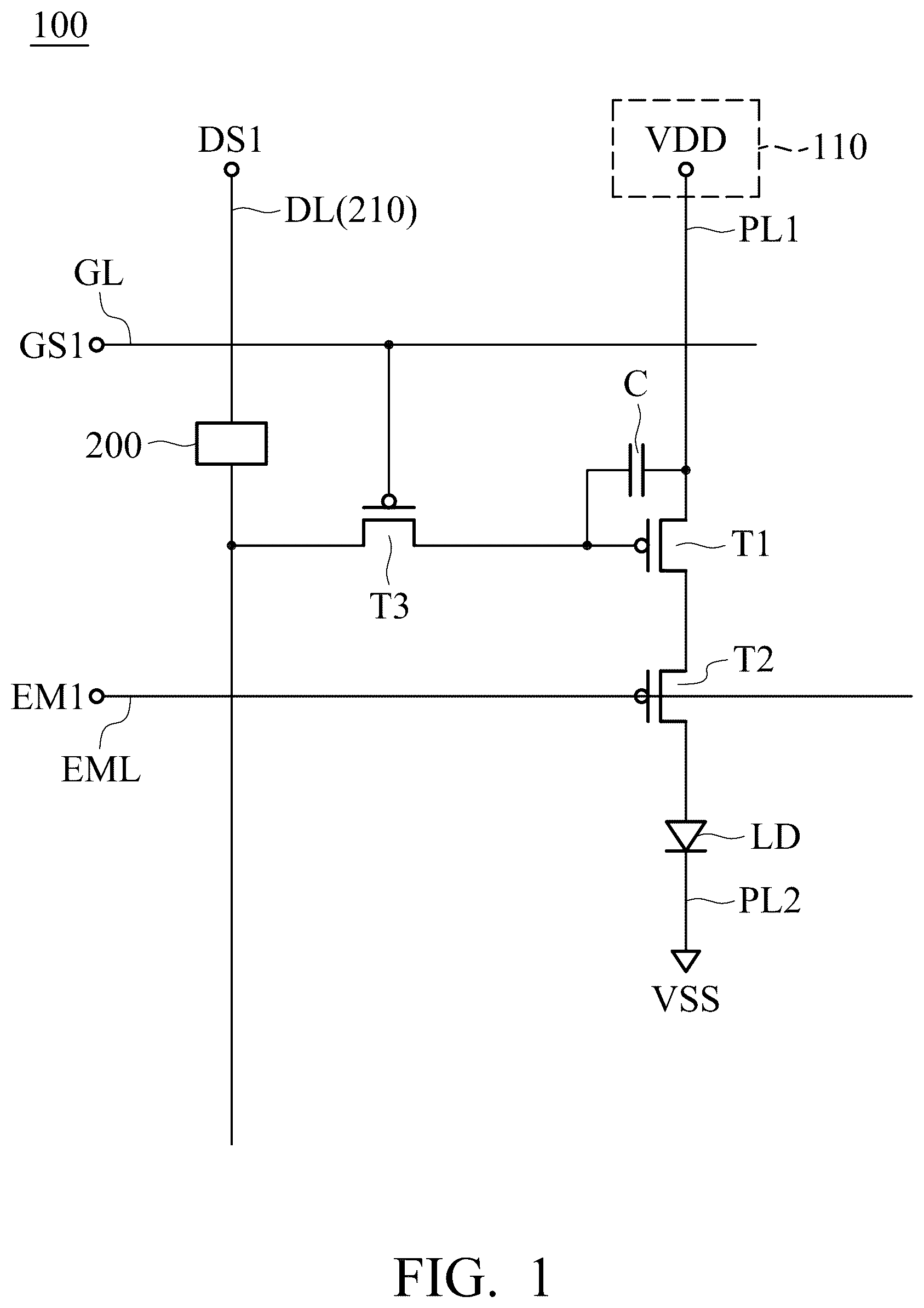 Patent US12321071 — Electronic device — Figure 1