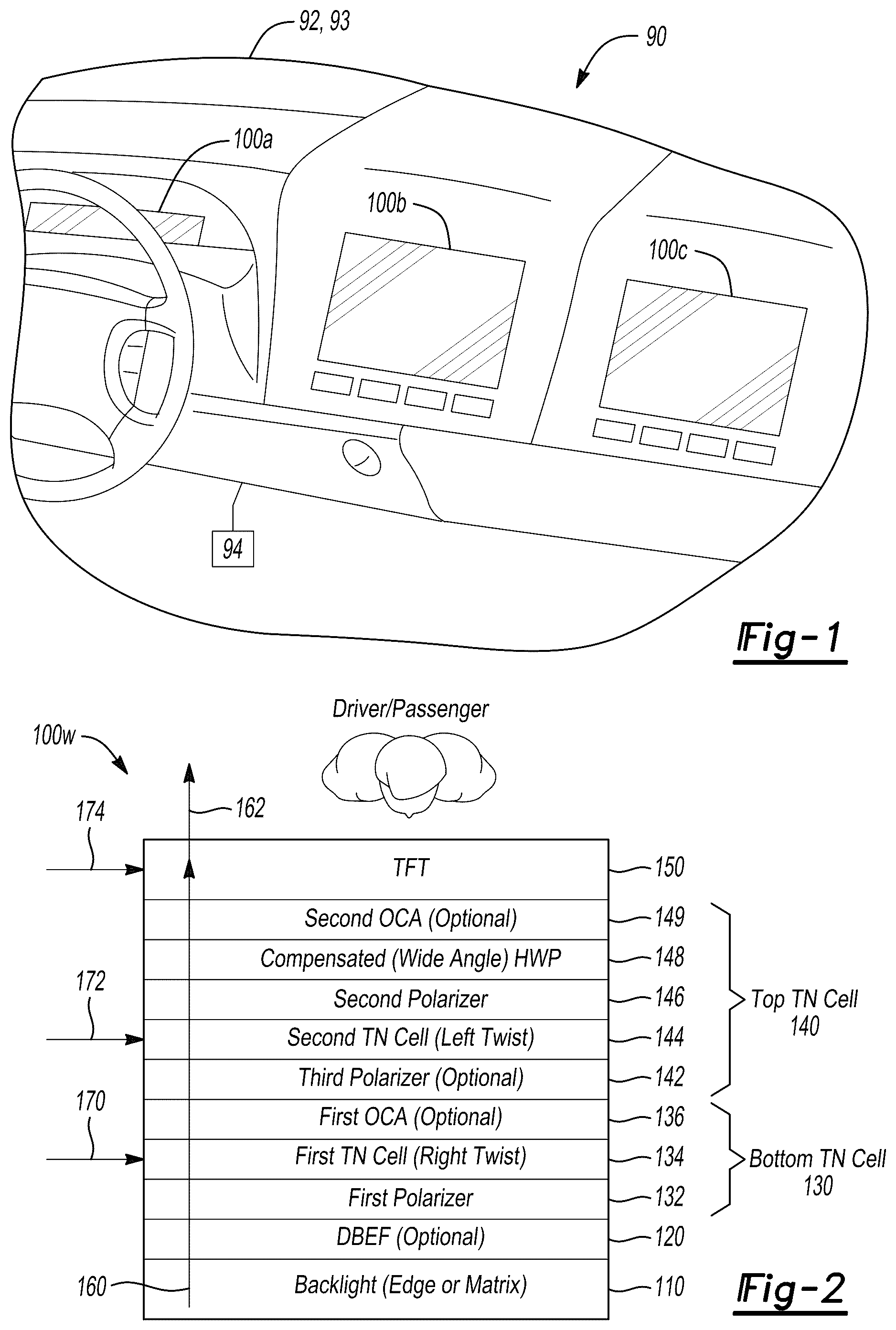 Patent US12321073 — Active public/privacy display panels — Figure 1