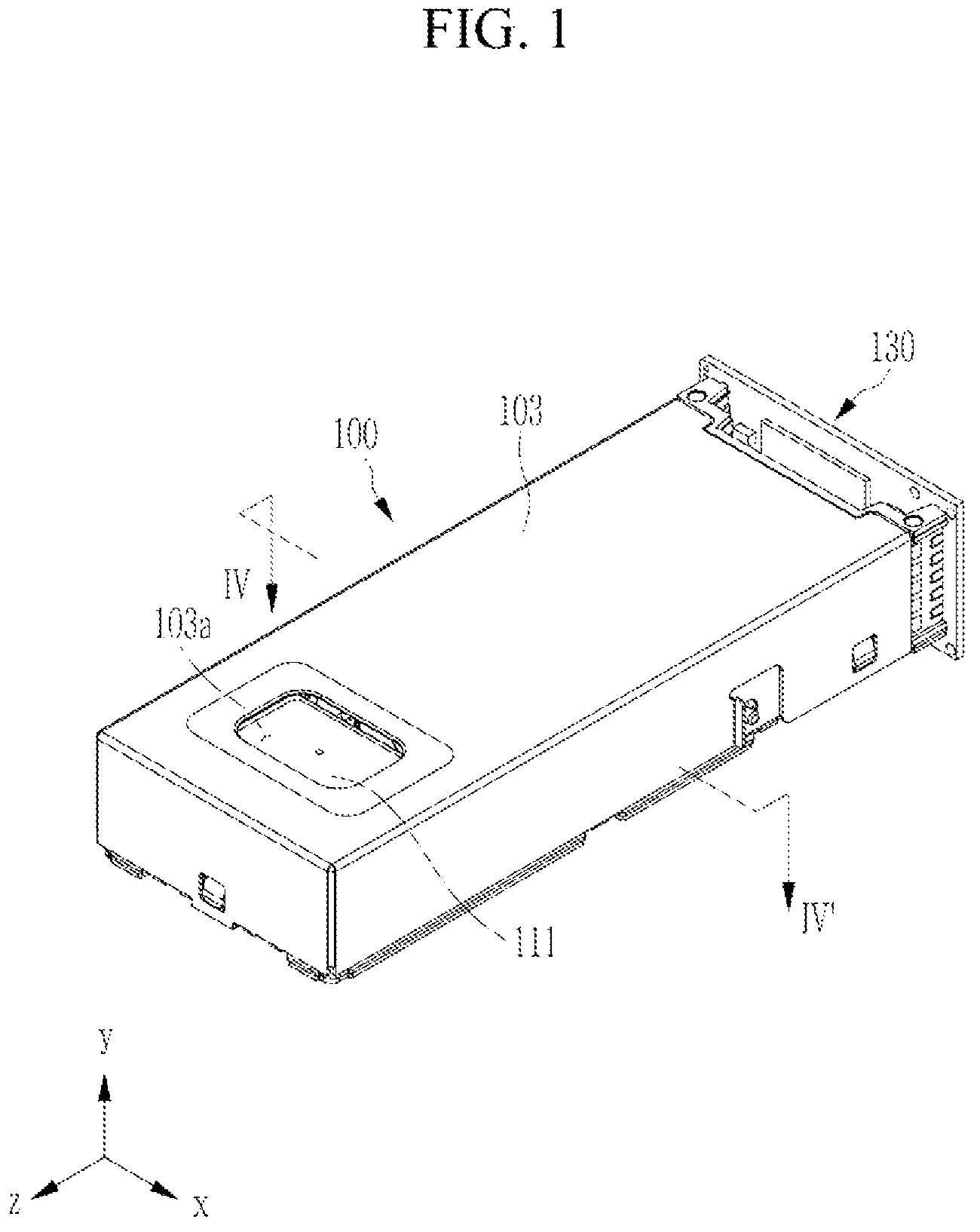 Patent US12321086 Figure 1 – Camera module