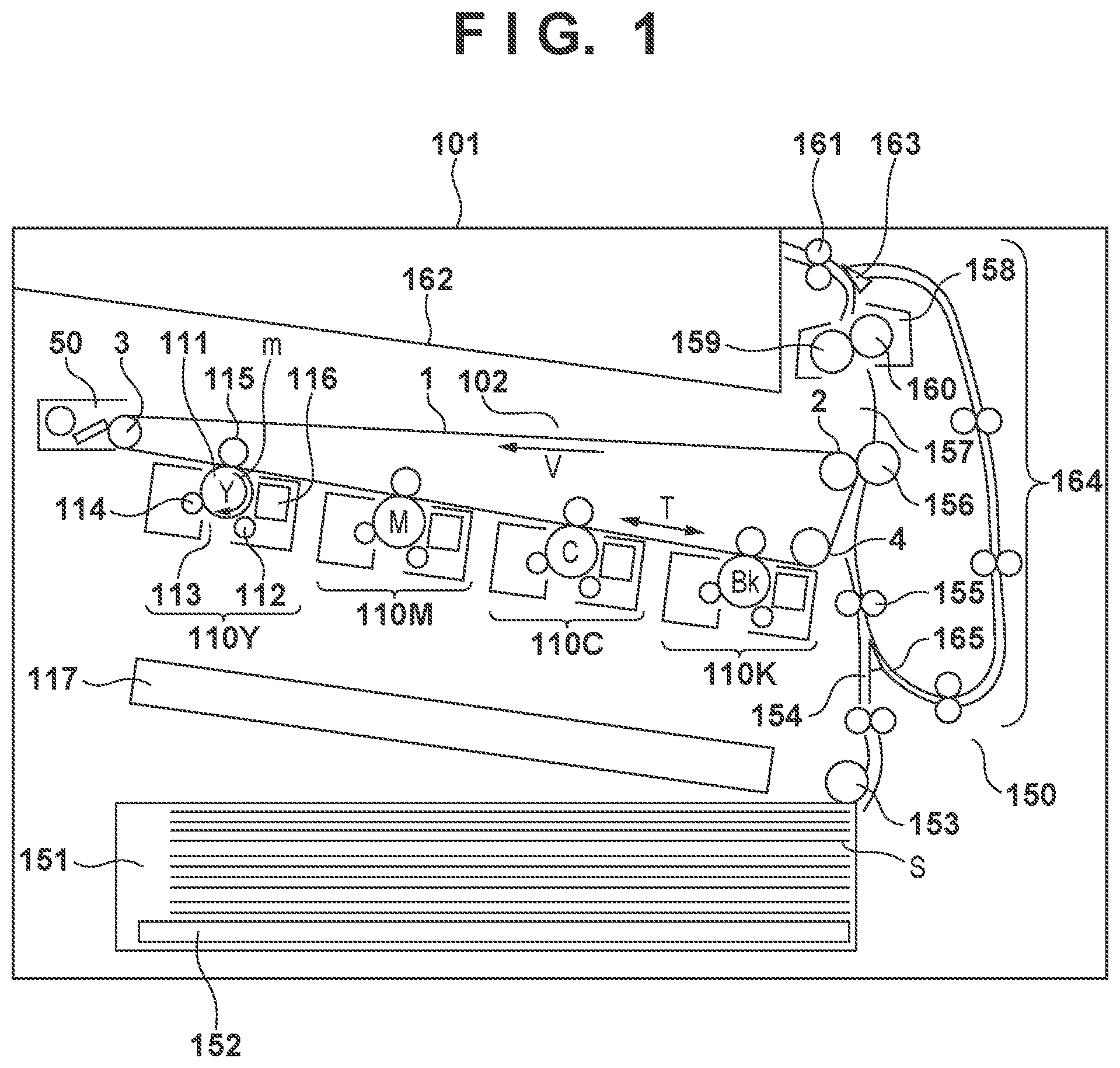 Patent US12321120 — Information processing apparatus, method of controlling information processing apparatus, and image forming apparatus — Figure 1