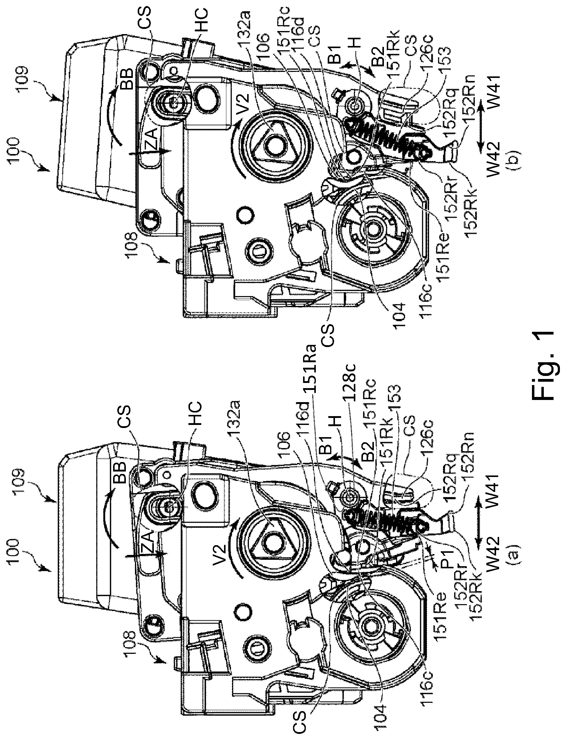Patent US12321128 Figure 1 – Electrophotographic image forming apparatus and cartridge
