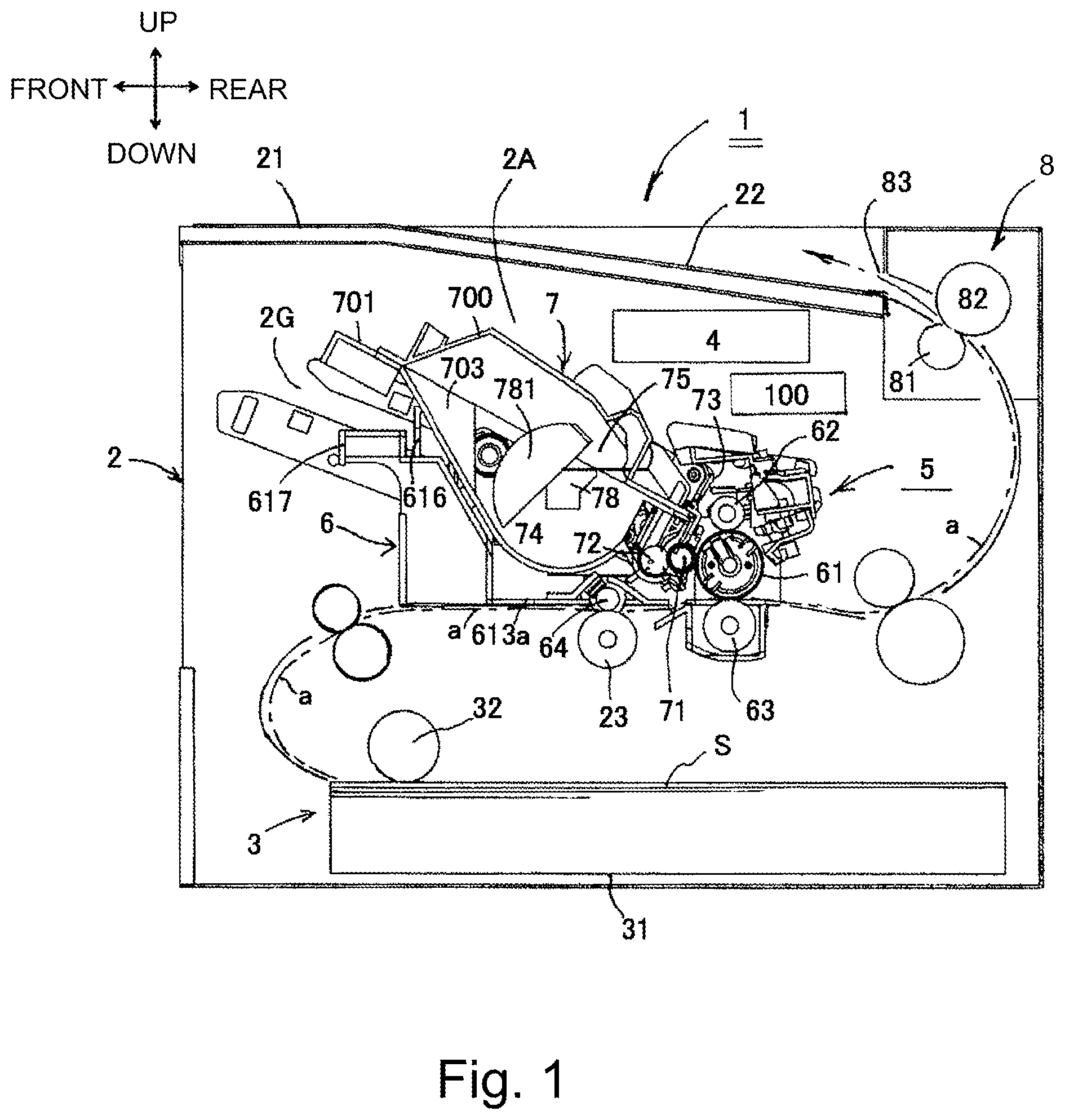 Patent US12321129 — Photosensitive member cartridge and process cartridge — Figure 1