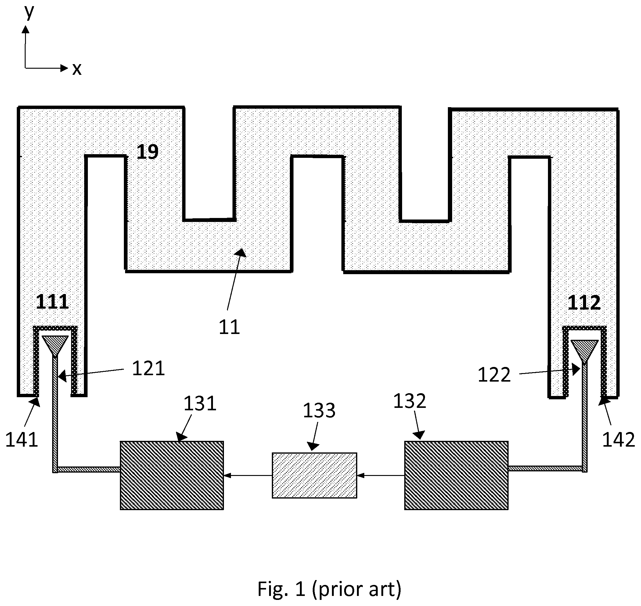 Patent US12321138 — High-frequency reference device — Figure 1