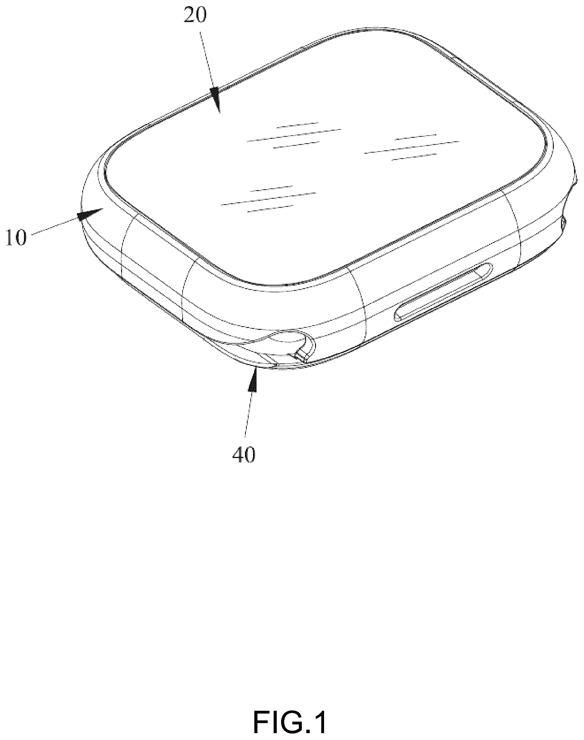Patent US12321139 — Waterproof protective case for smart watches — Figure 1