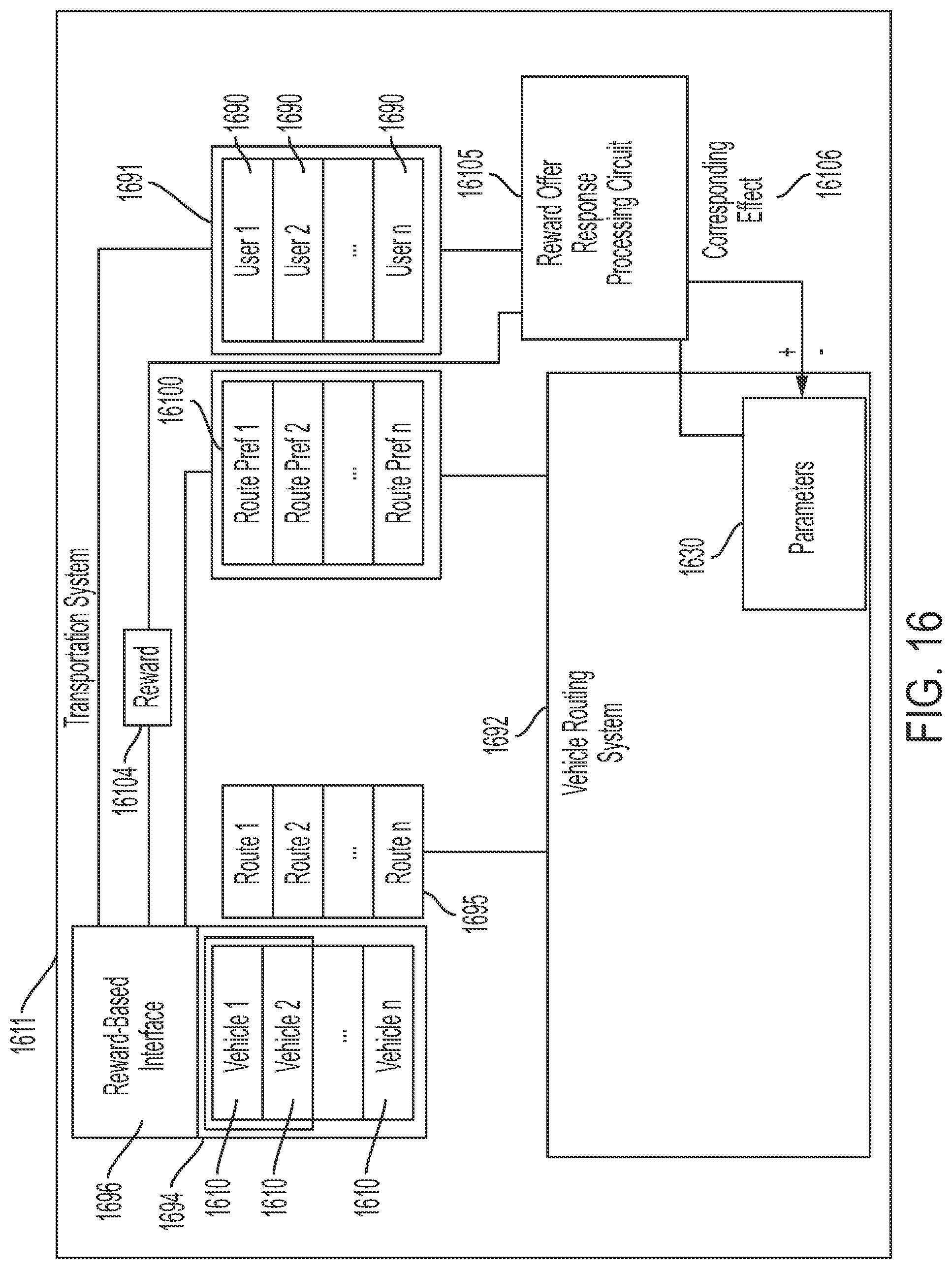 Patent US12321170 Figure 16 – Robotic process automation for achieving an optimized margin of vehicle operational safety