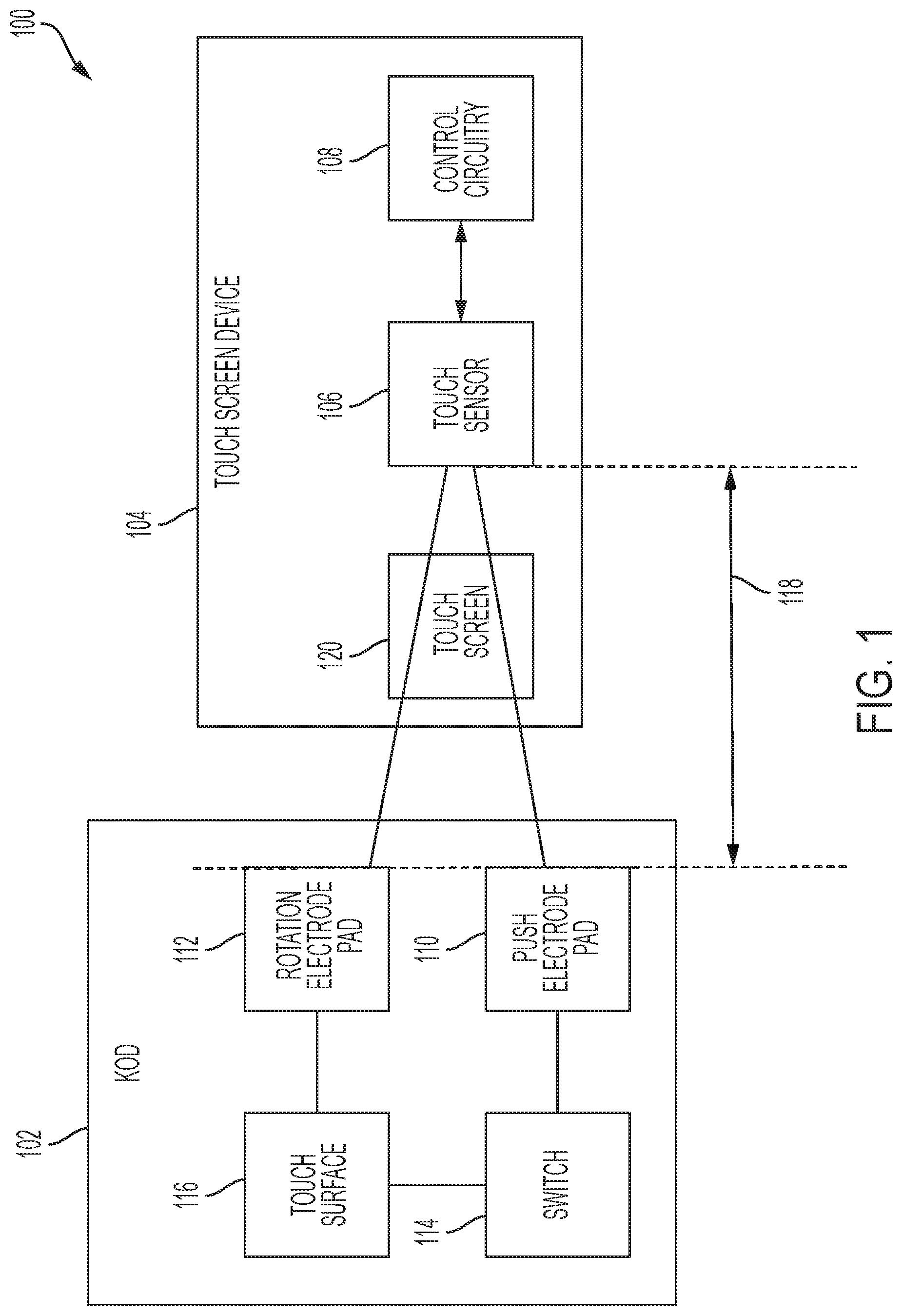 Patent US12321203 — Base assemblies for knob on display devices and related systems, methods, and devices — Figure 1
