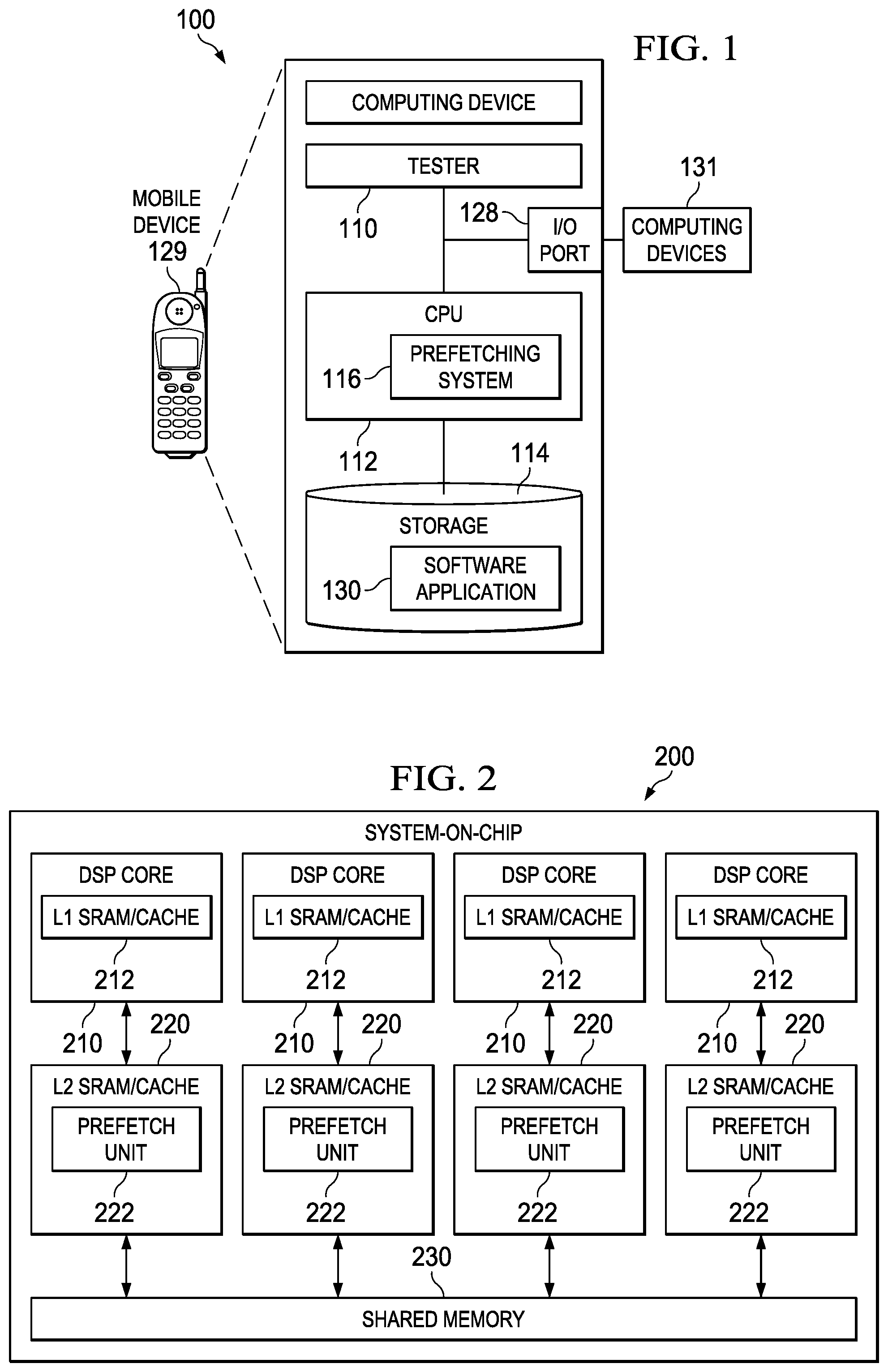 Patent US12321282 — Slot/sub-slot prefetch architecture for multiple memory requestors — Figure 1