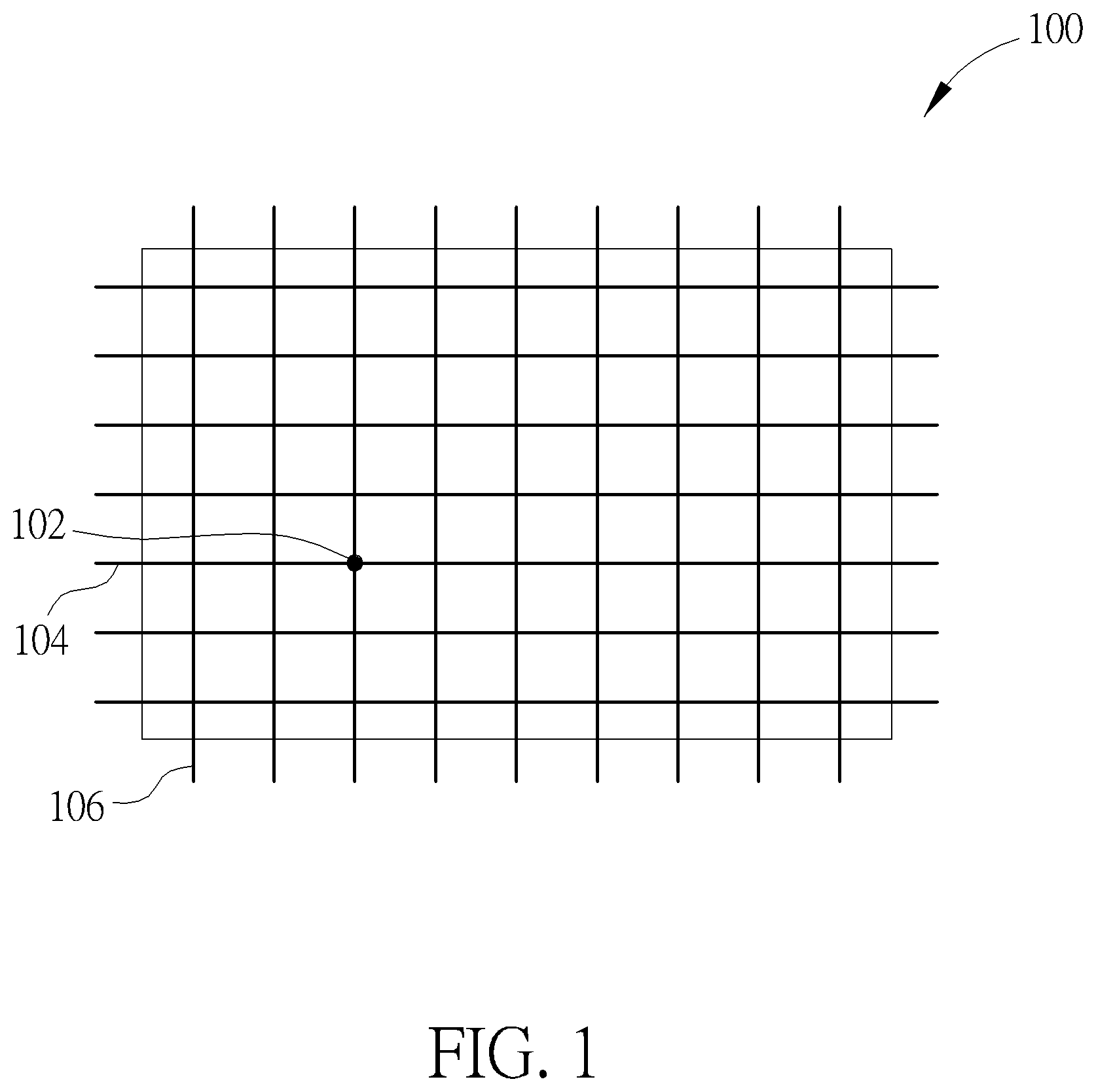 Patent US12321287 — Interconnects for physically unclonable function and method of achieving physically unclonable function through interconnects — Figure 1