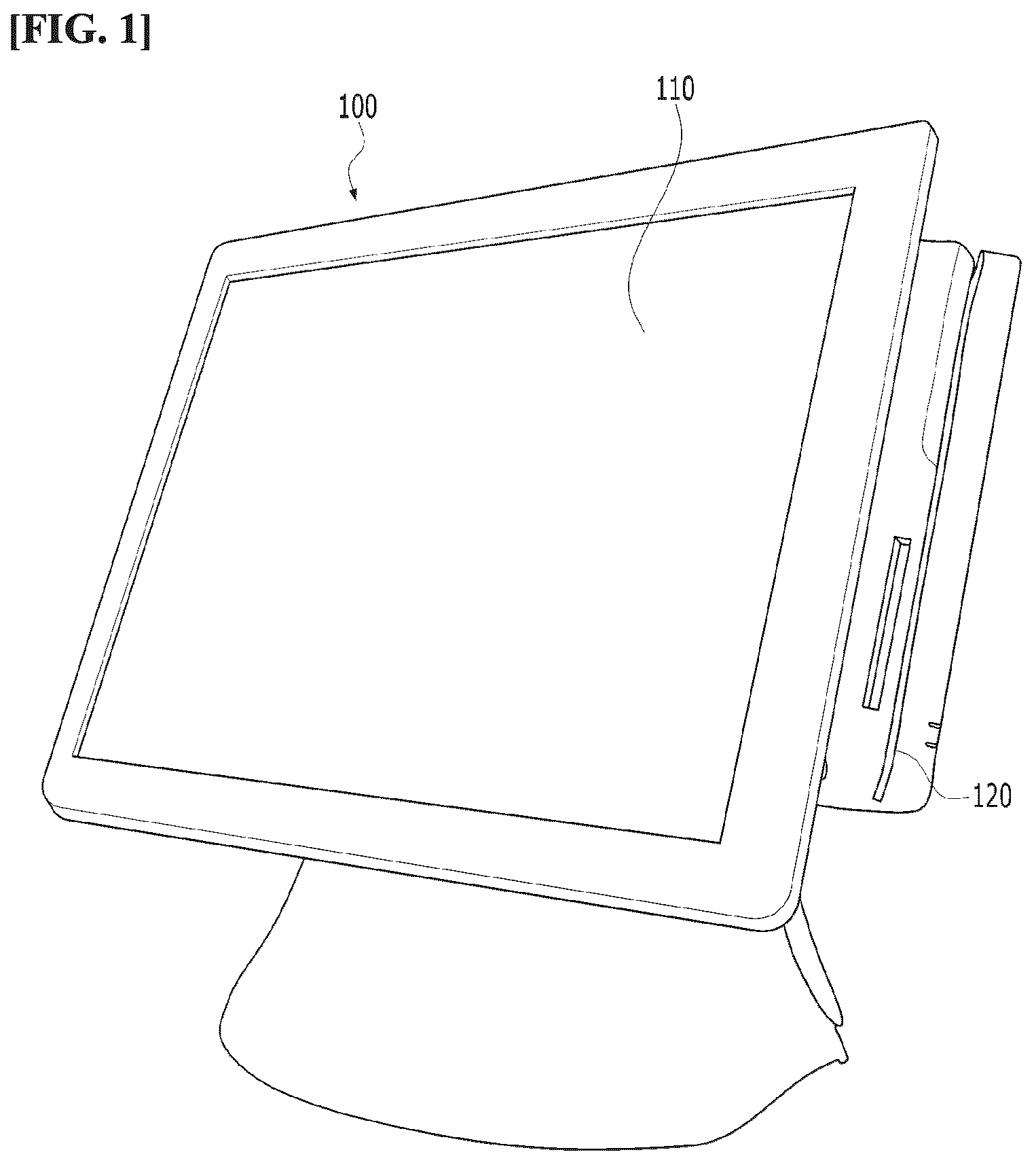 Patent US12321299 — Storage device for POS and POS system utilizing same — Figure 1