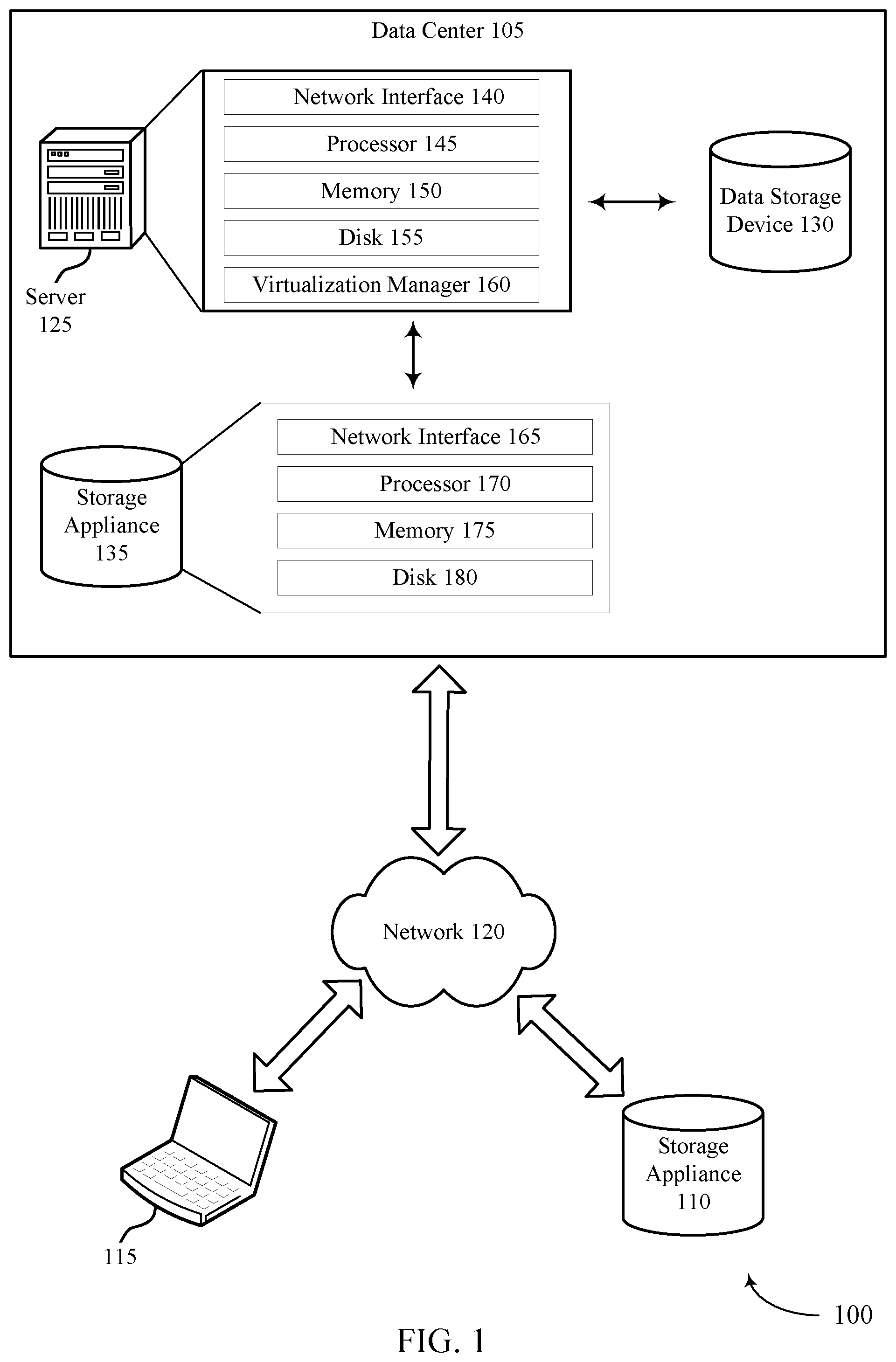 Patent US12321317 — Techniques for archived log deletion — Figure 1