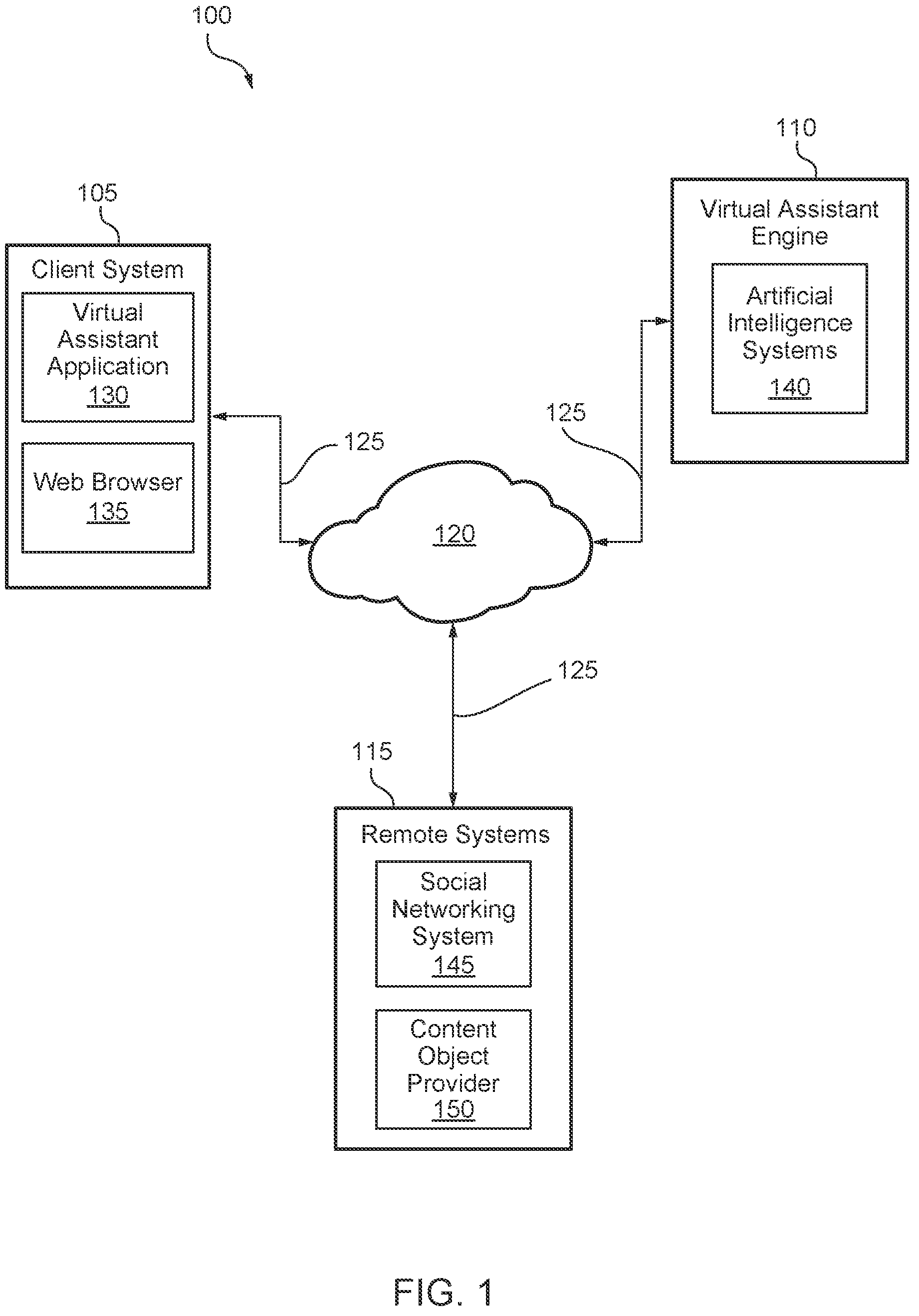 Patent US12321510 — User interface mechanisms for prediction error recovery — Figure 1