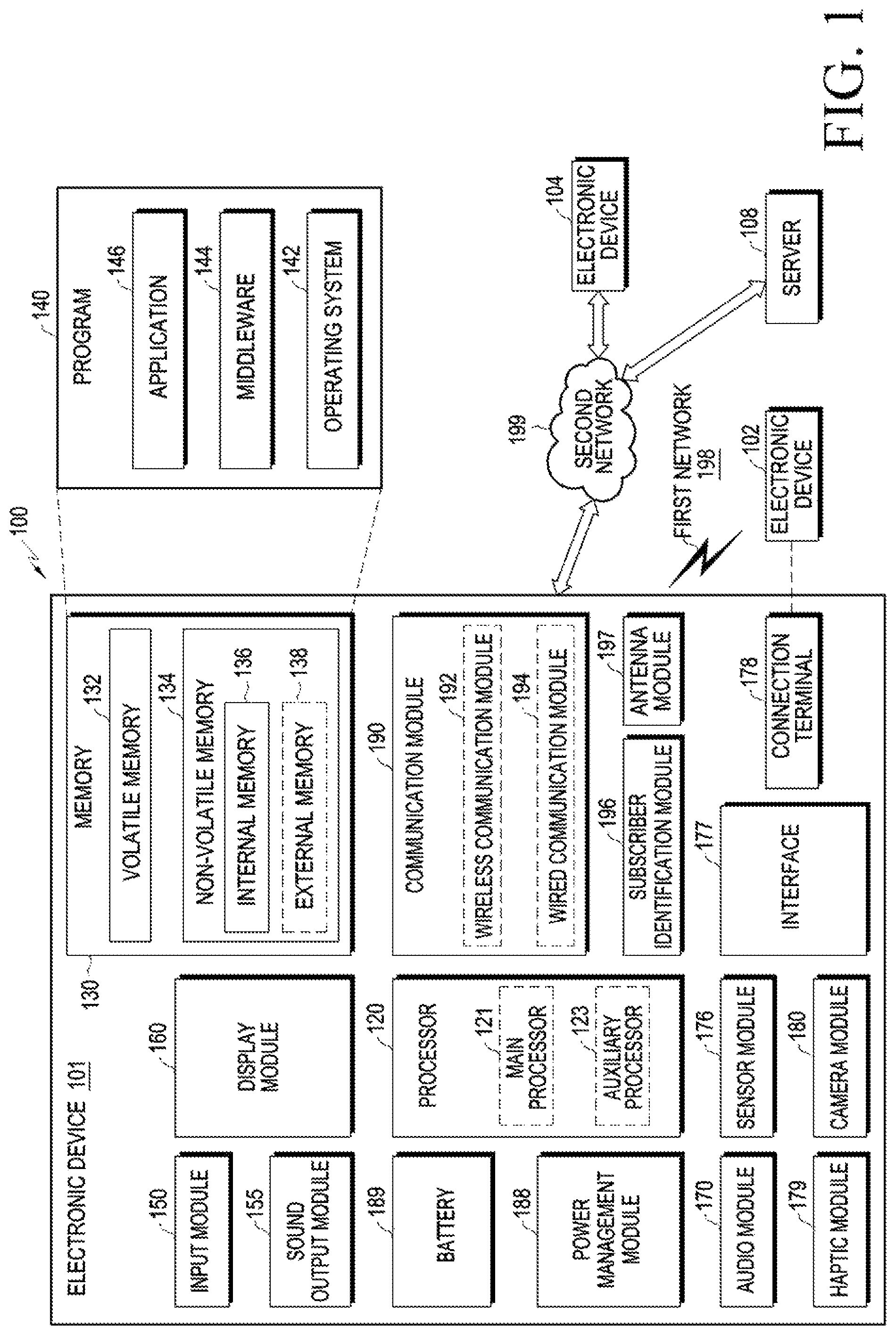 Patent US12321526 Figure 1 – Wearable electronic device for displaying virtual object and method of controlling the same