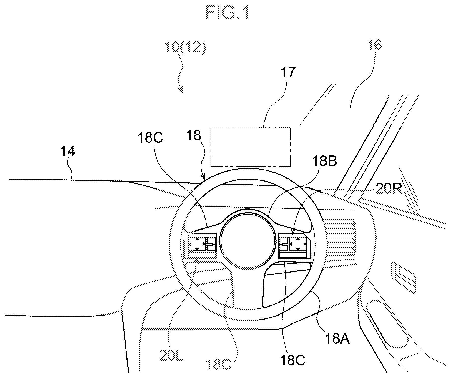 Patent US12321565 — Display control device, display control method and display control program — Figure 1