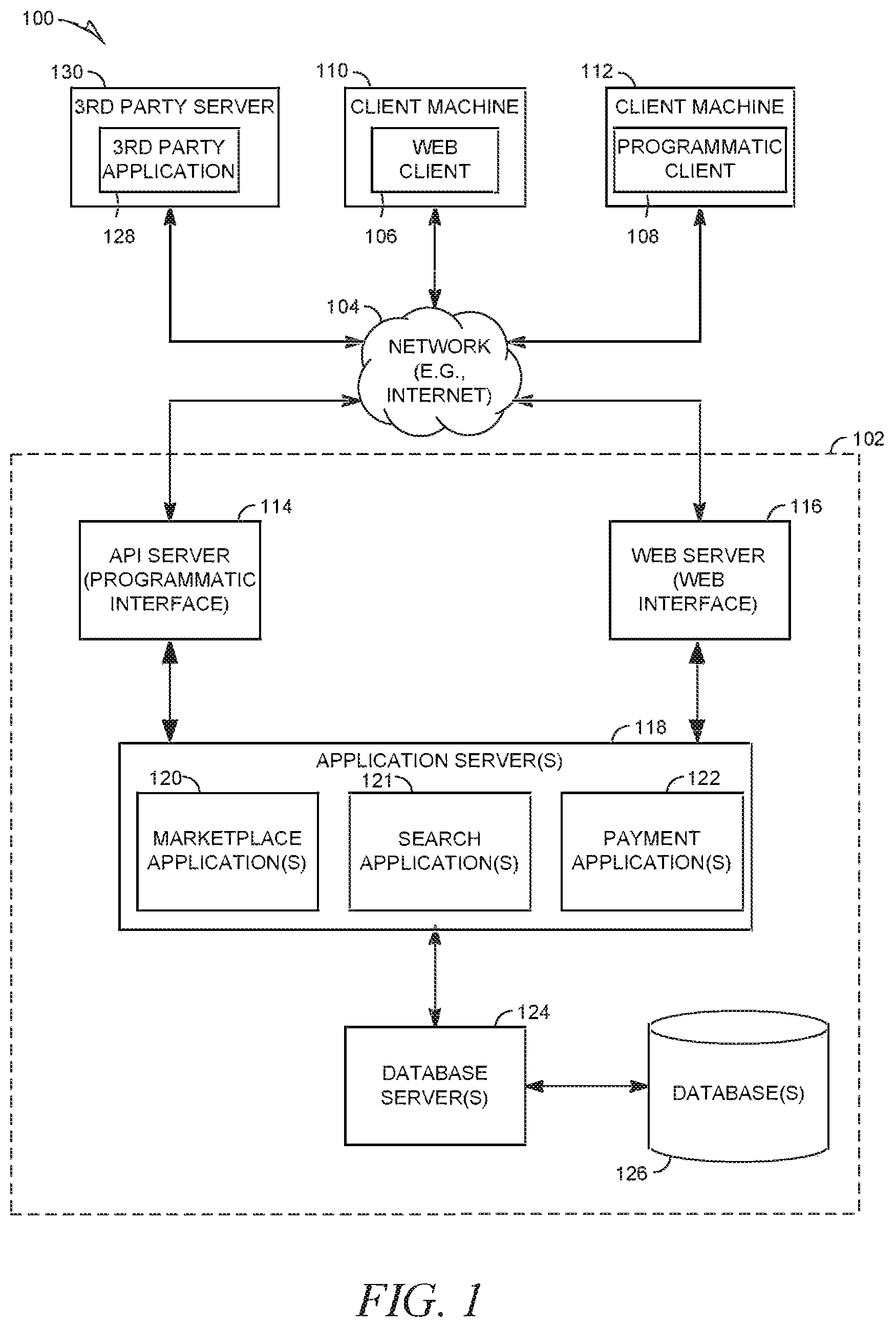 Patent US12321571 — Seamless pagination — Figure 1