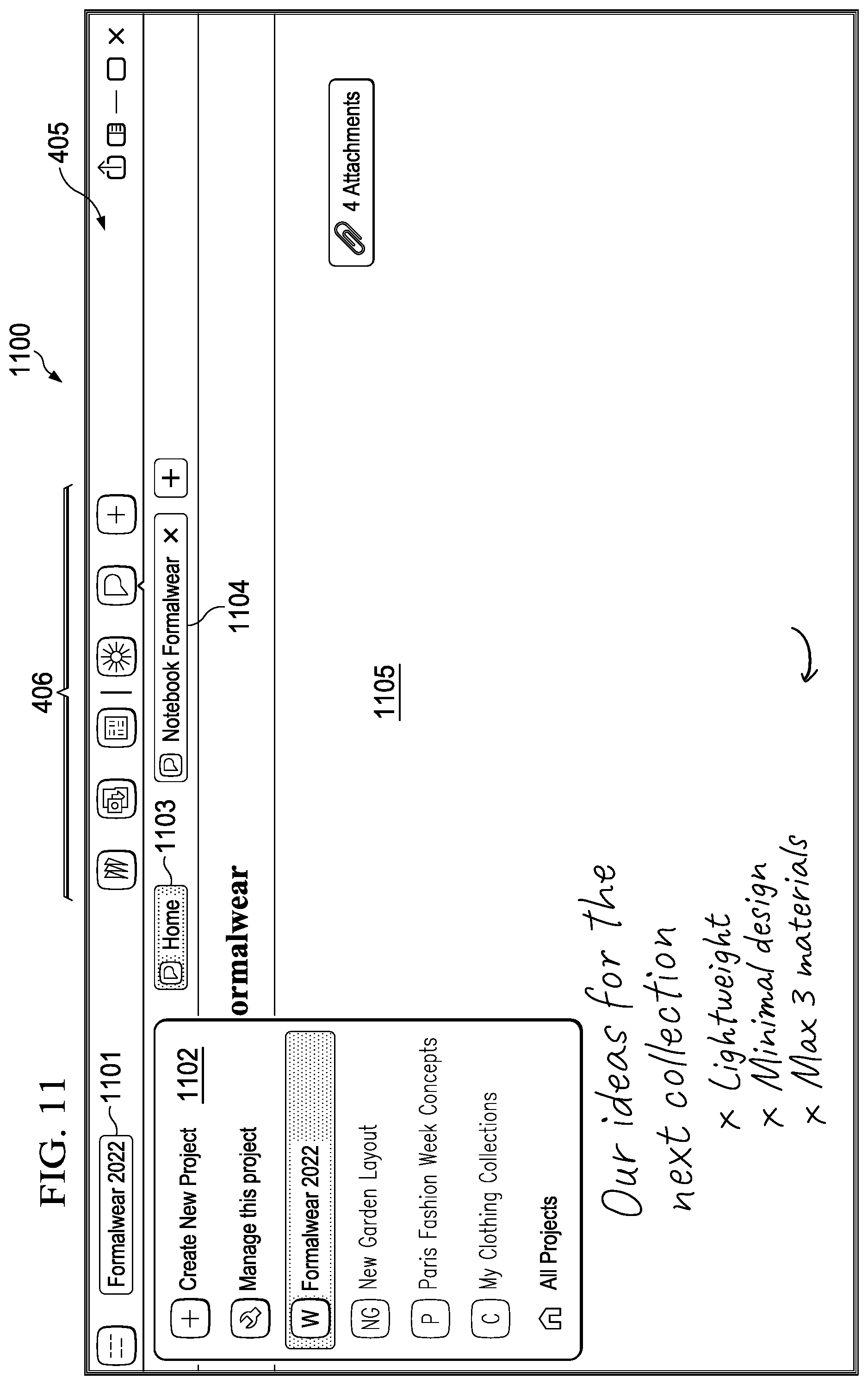 Patent US12321572 Figure 13 – Application management and navigation of web applications in a web-based environment
